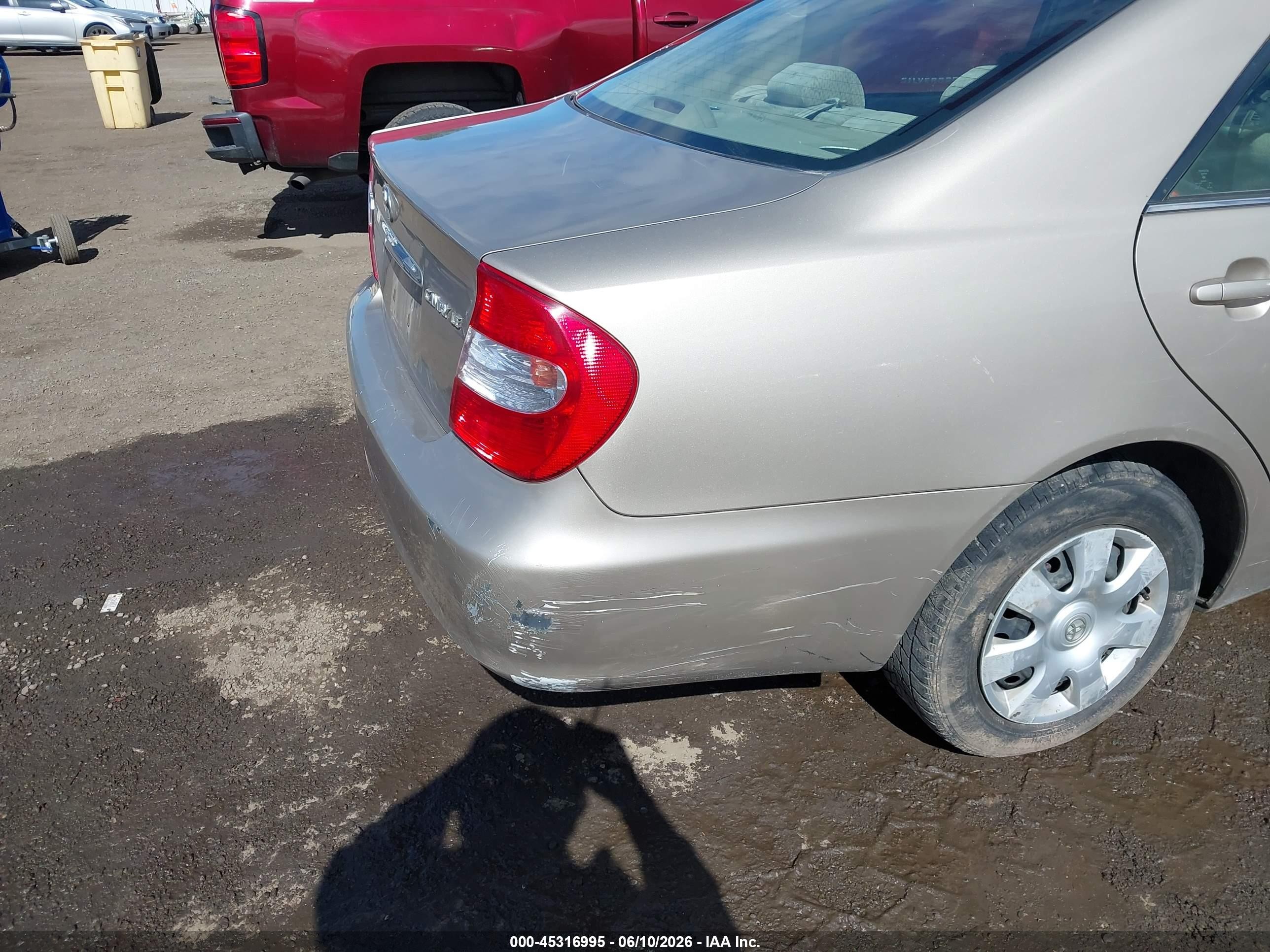 2003 Toyota Camry Le Brown vin: 4T1BE32K73U722553
