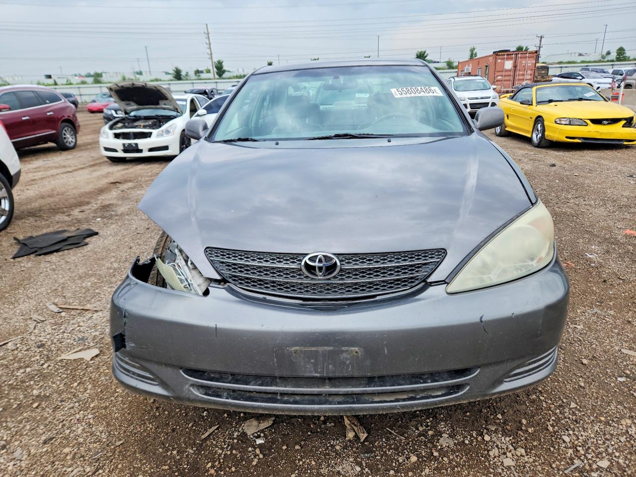 2003 Toyota Camry Gray vin: 4T1BE32K73U742236