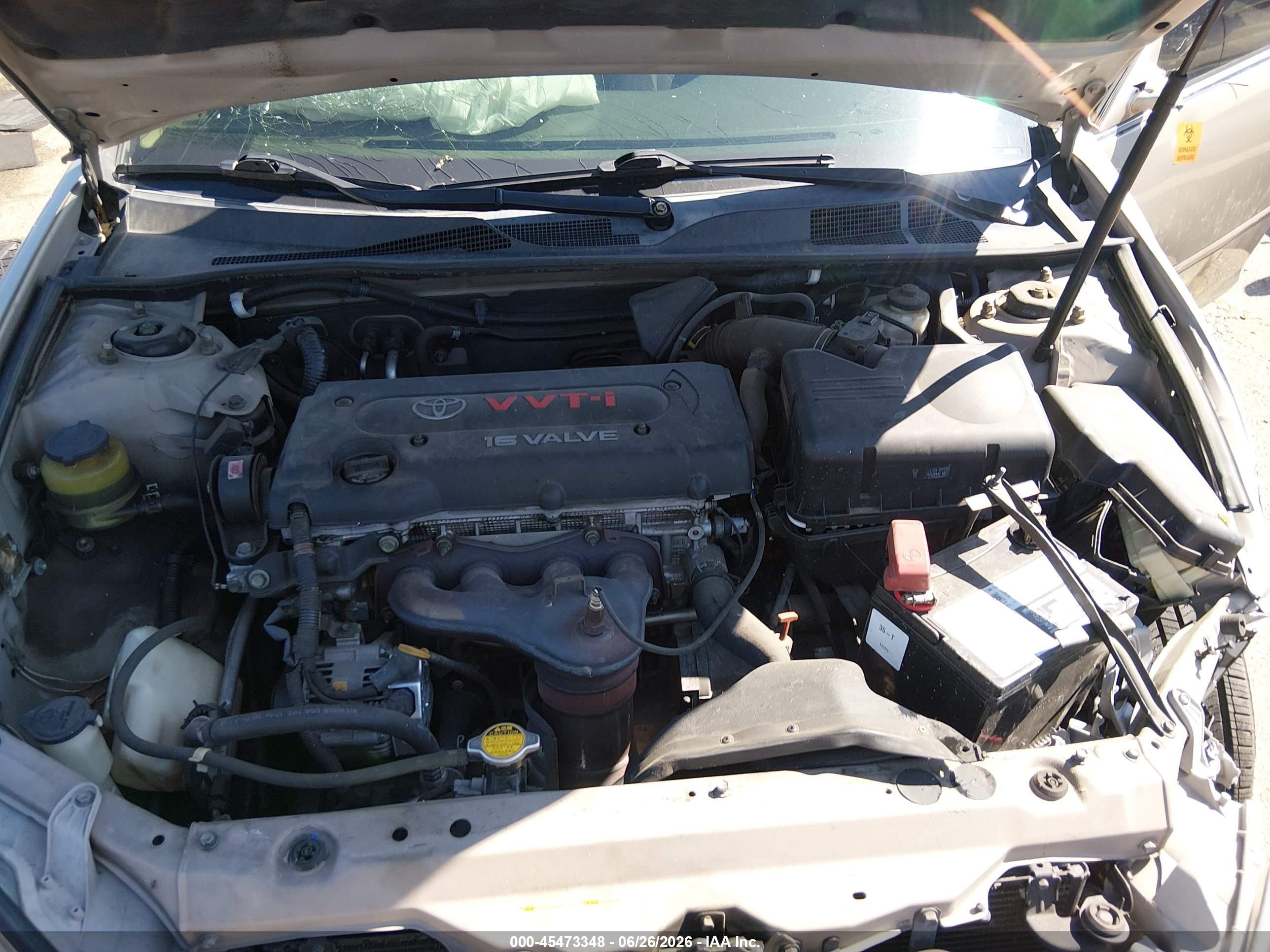 2003 Toyota Camry Le Champagne vin: 4T1BE32K73U743046