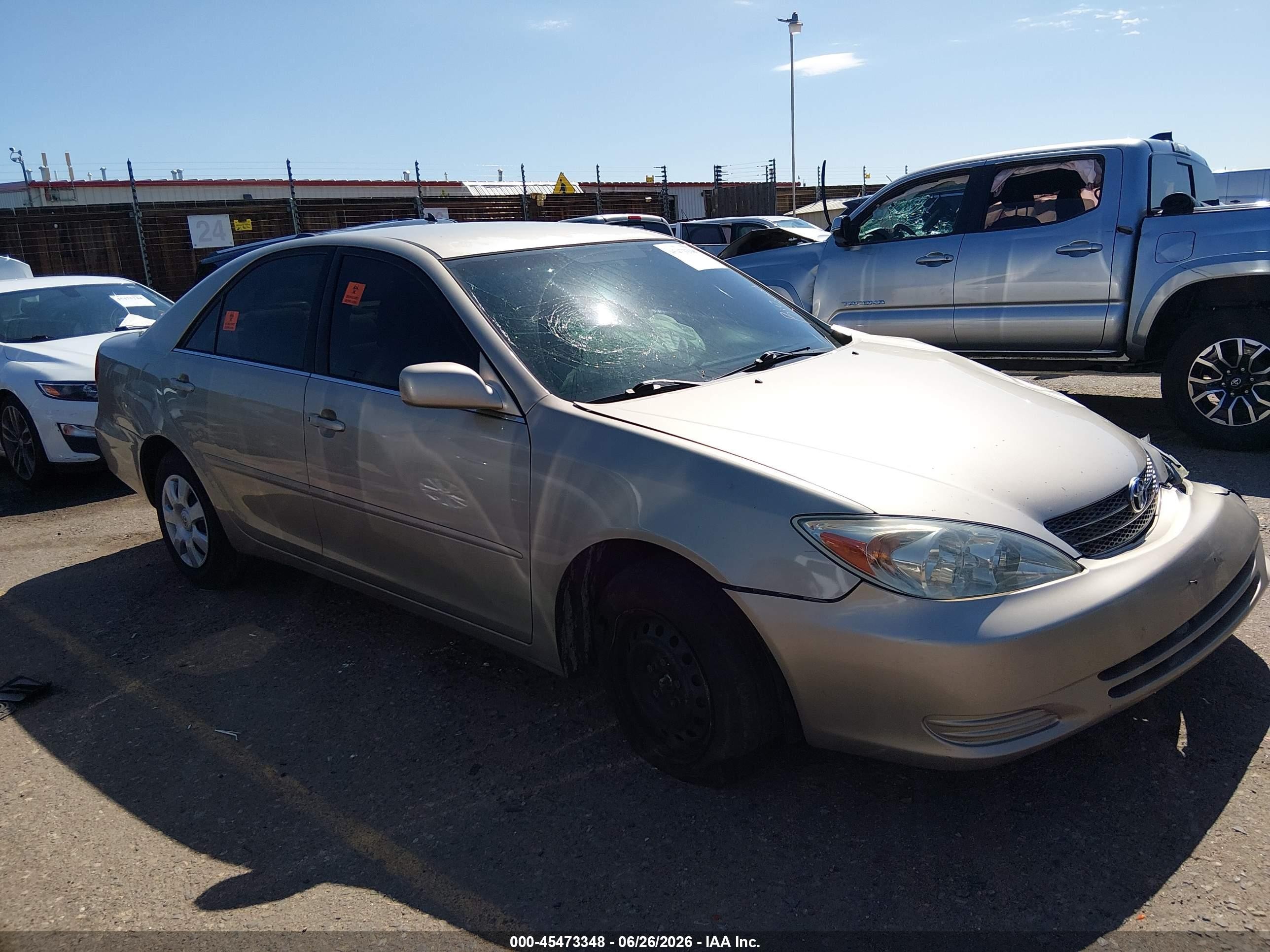 2003 Toyota Camry Le Champagne vin: 4T1BE32K73U743046