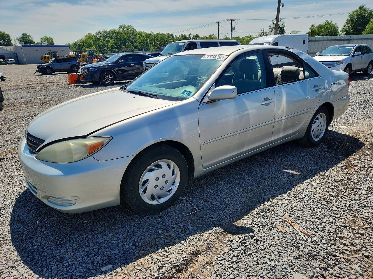 2003 Toyota Camry Le Silver vin: 4T1BE32K73U753348