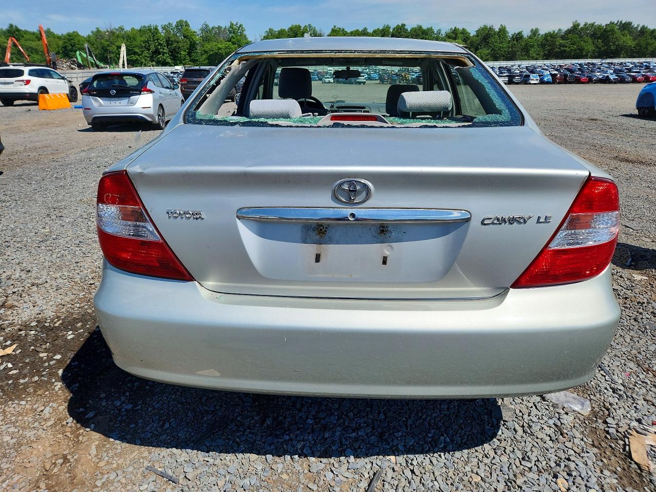 2003 Toyota Camry Le Silver vin: 4T1BE32K73U753348