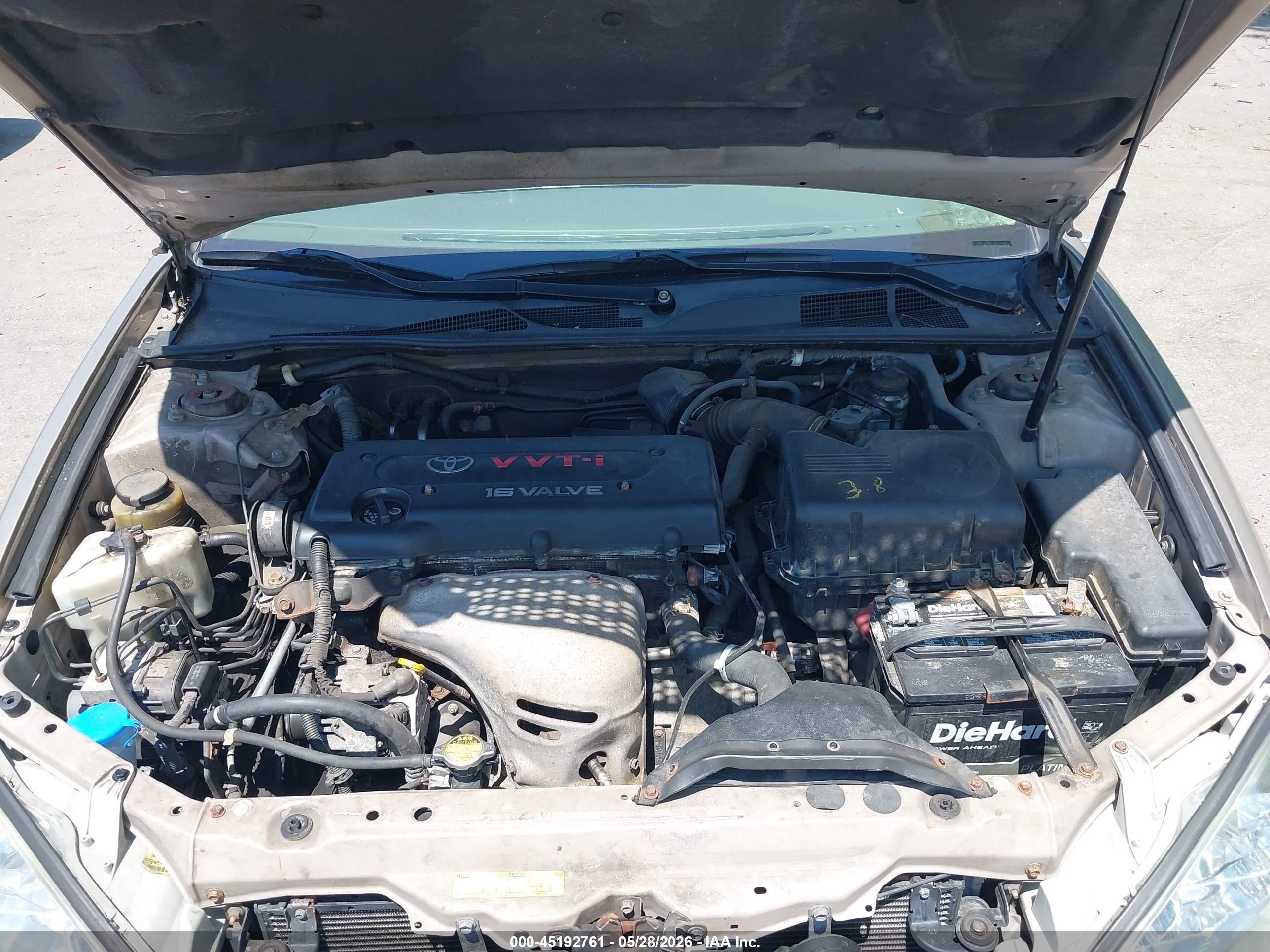 2003 Toyota Camry Le Бежевый vin: 4T1BE32K73U763958