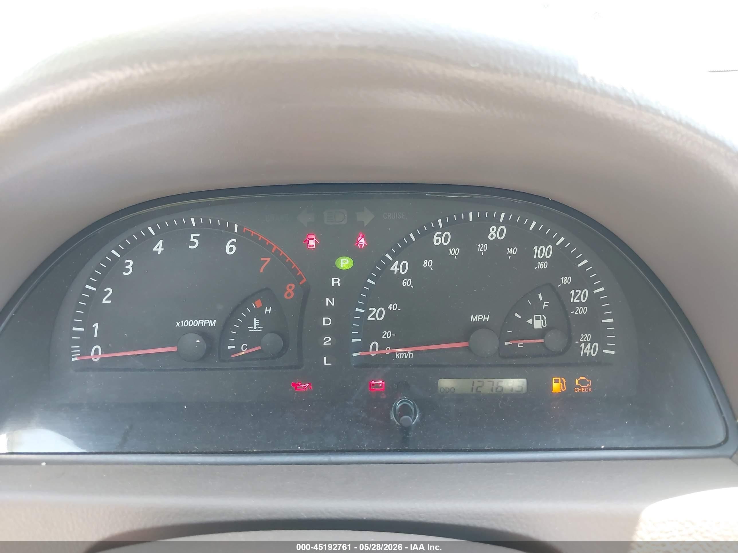 2003 Toyota Camry Le Бежевый vin: 4T1BE32K73U763958