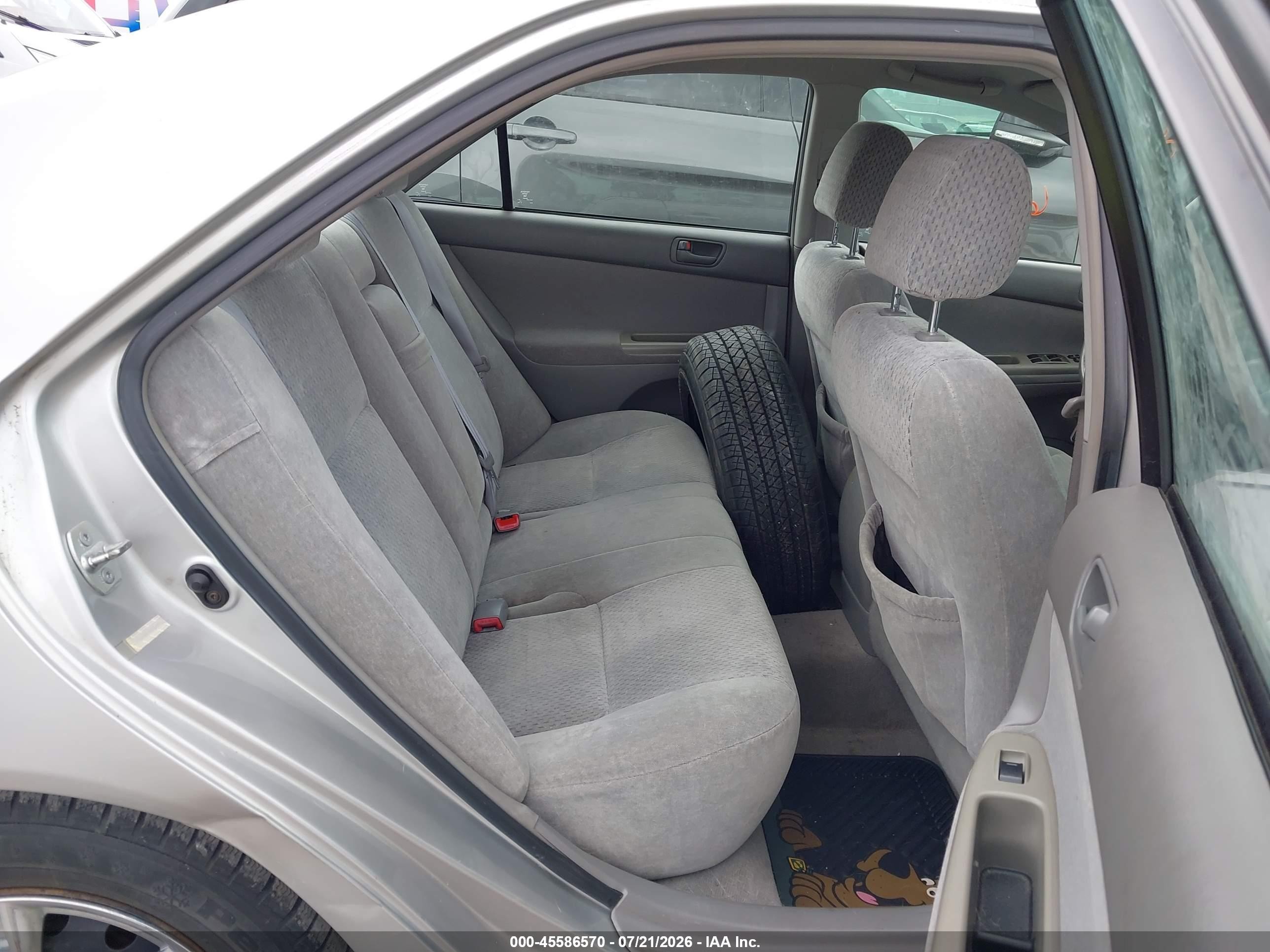 2004 Toyota Camry Le/xle/se Silver vin: 4T1BE32K744302860