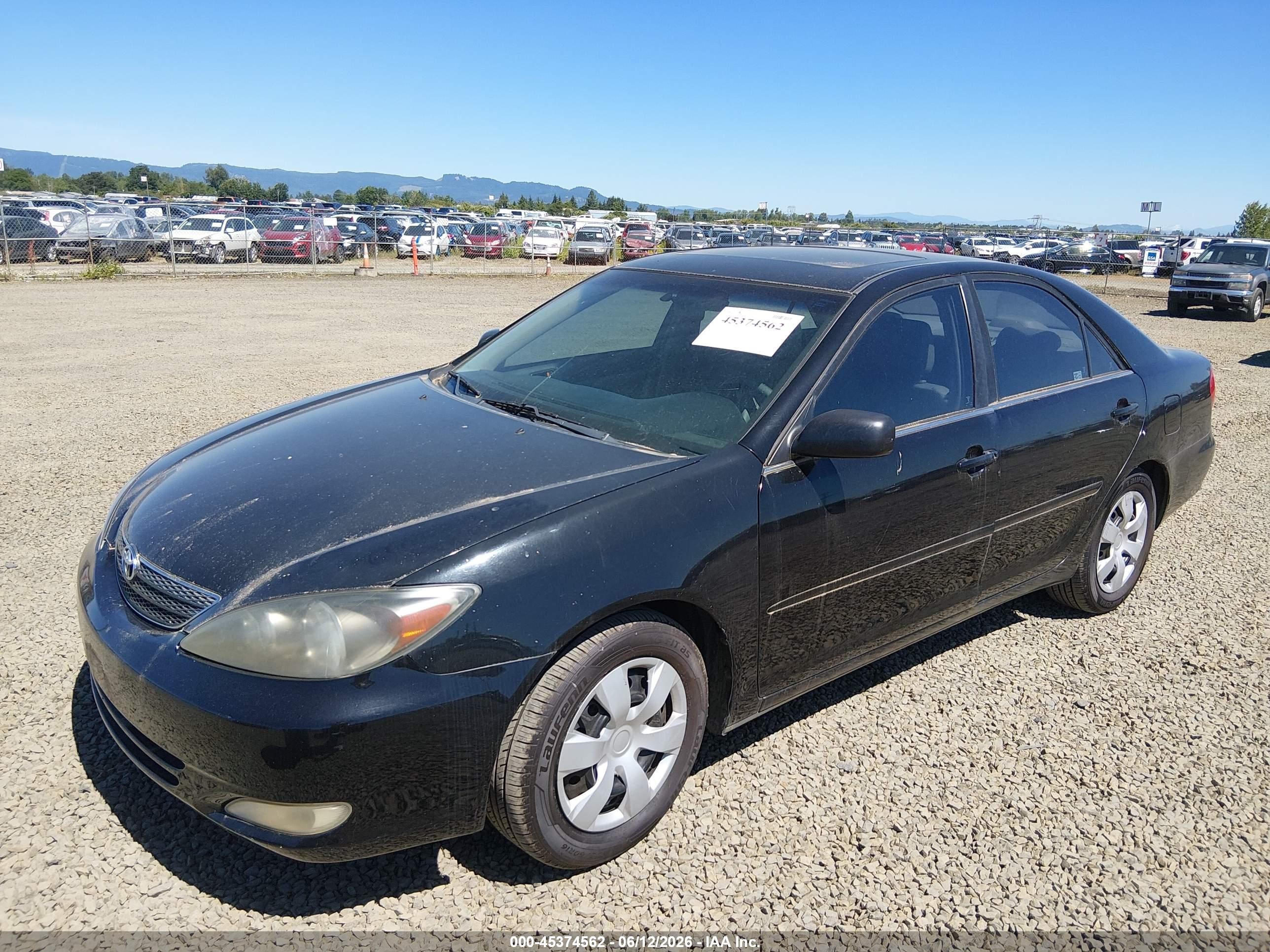 2004 Toyota Camry Se Черный vin: 4T1BE32K74U277233