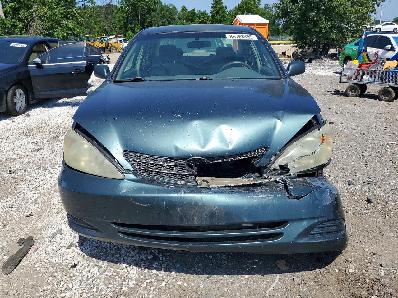 2004 Toyota Camry Le Green vin: 4T1BE32K74U281802