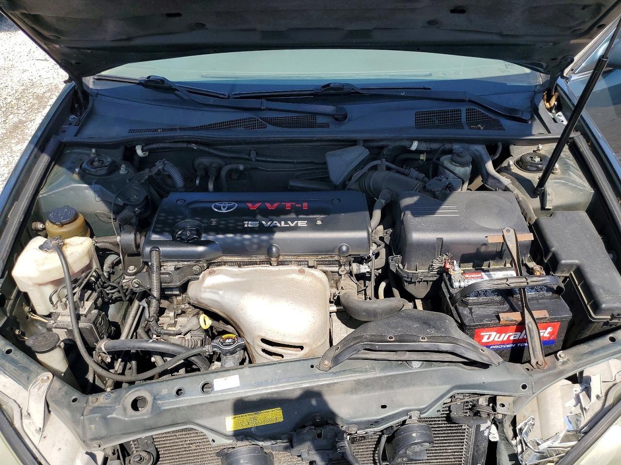 2004 Toyota Camry Le Green vin: 4T1BE32K74U281802