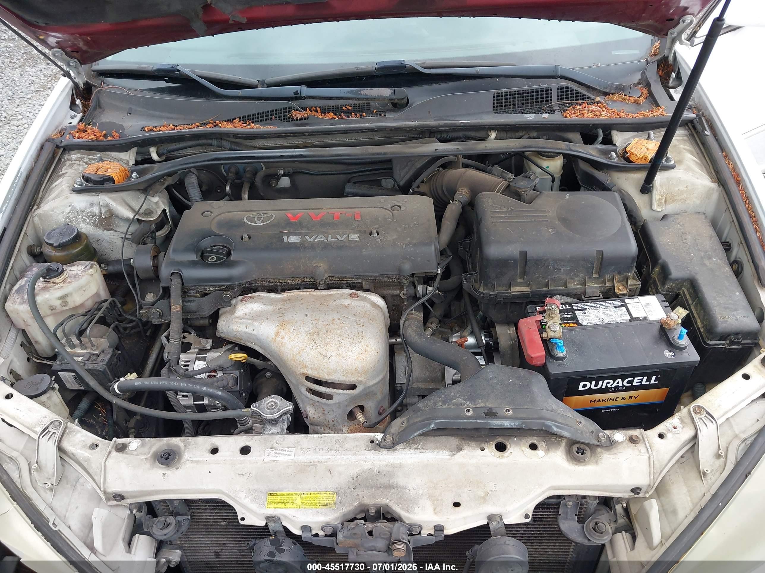 2004 Toyota Camry Se White vin: 4T1BE32K74U336412