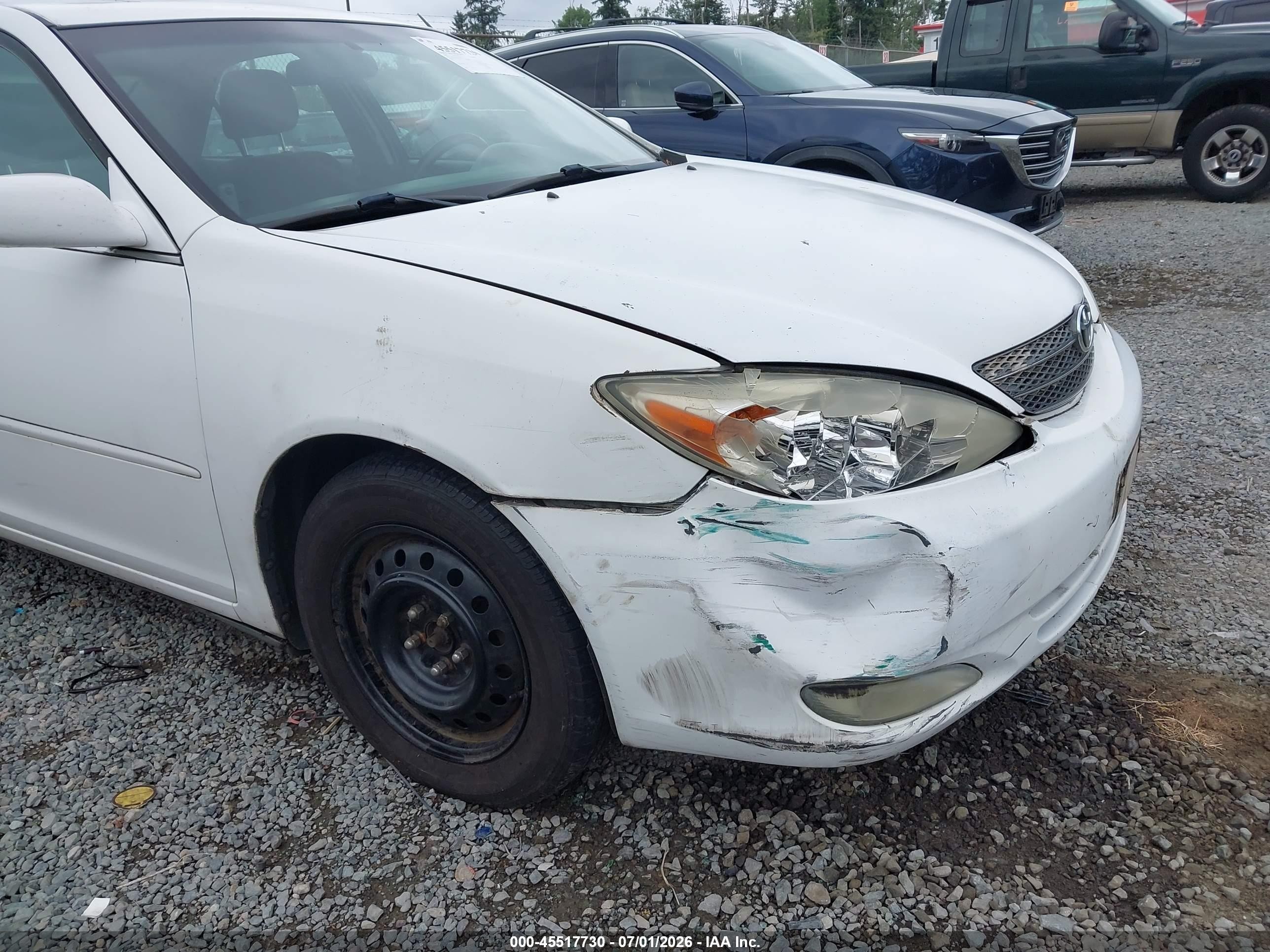 2004 Toyota Camry Se White vin: 4T1BE32K74U336412