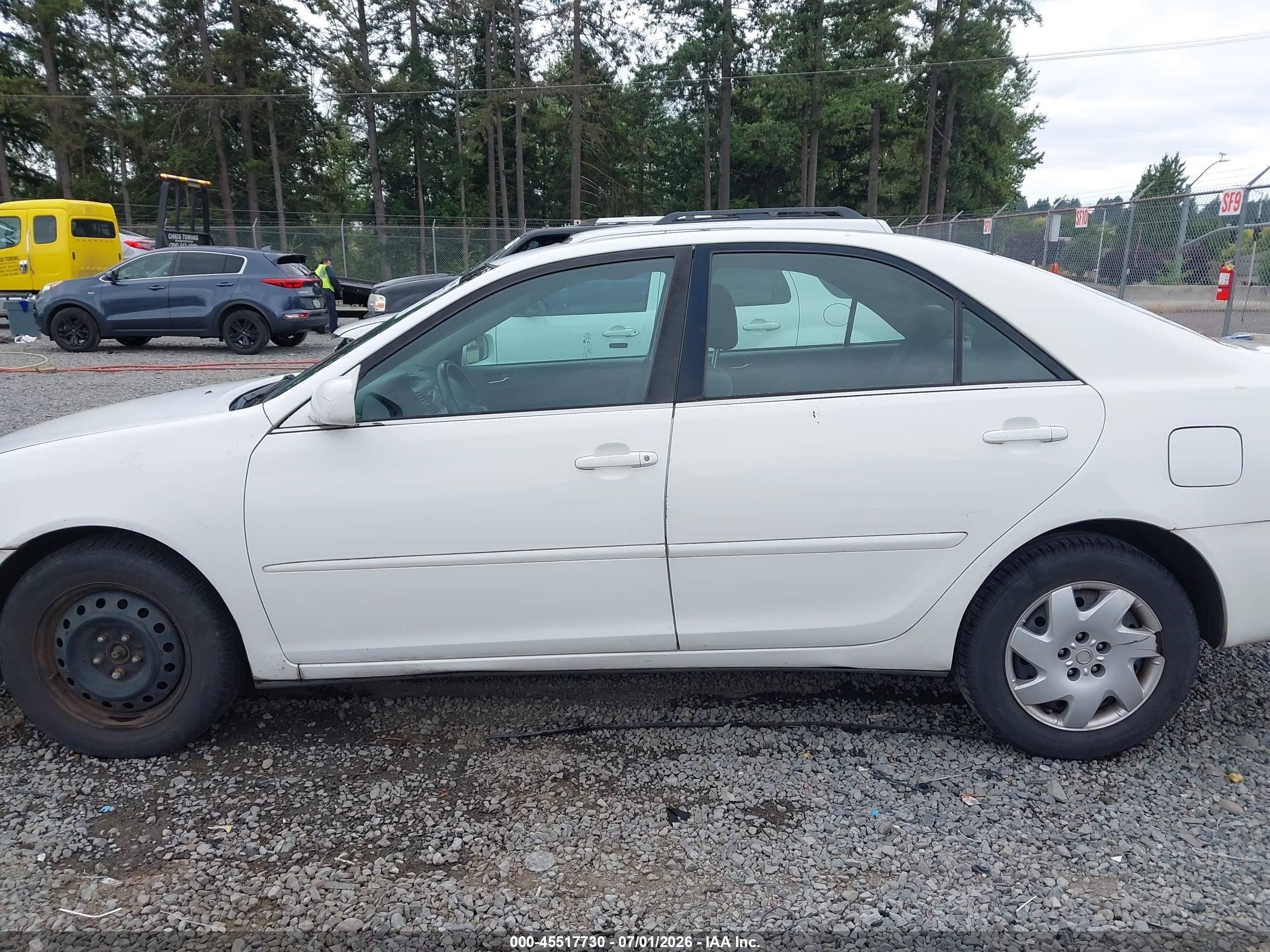 2004 Toyota Camry Se White vin: 4T1BE32K74U336412