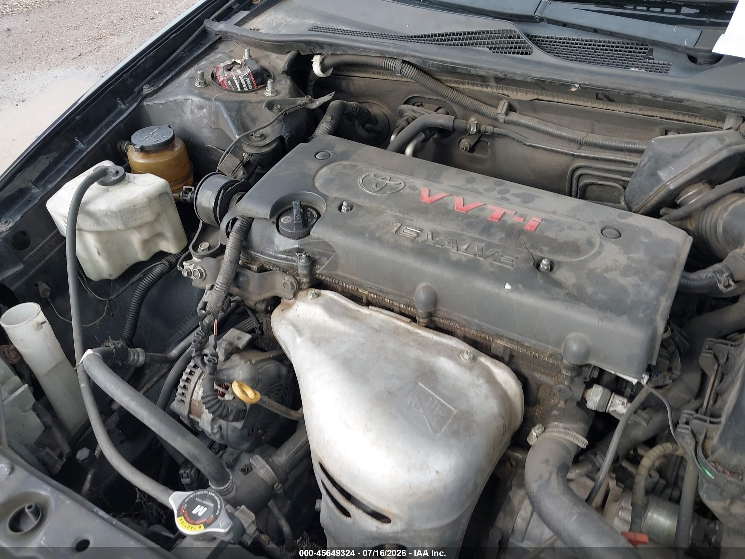 2004 Toyota Camry Le Black vin: 4T1BE32K74U342470