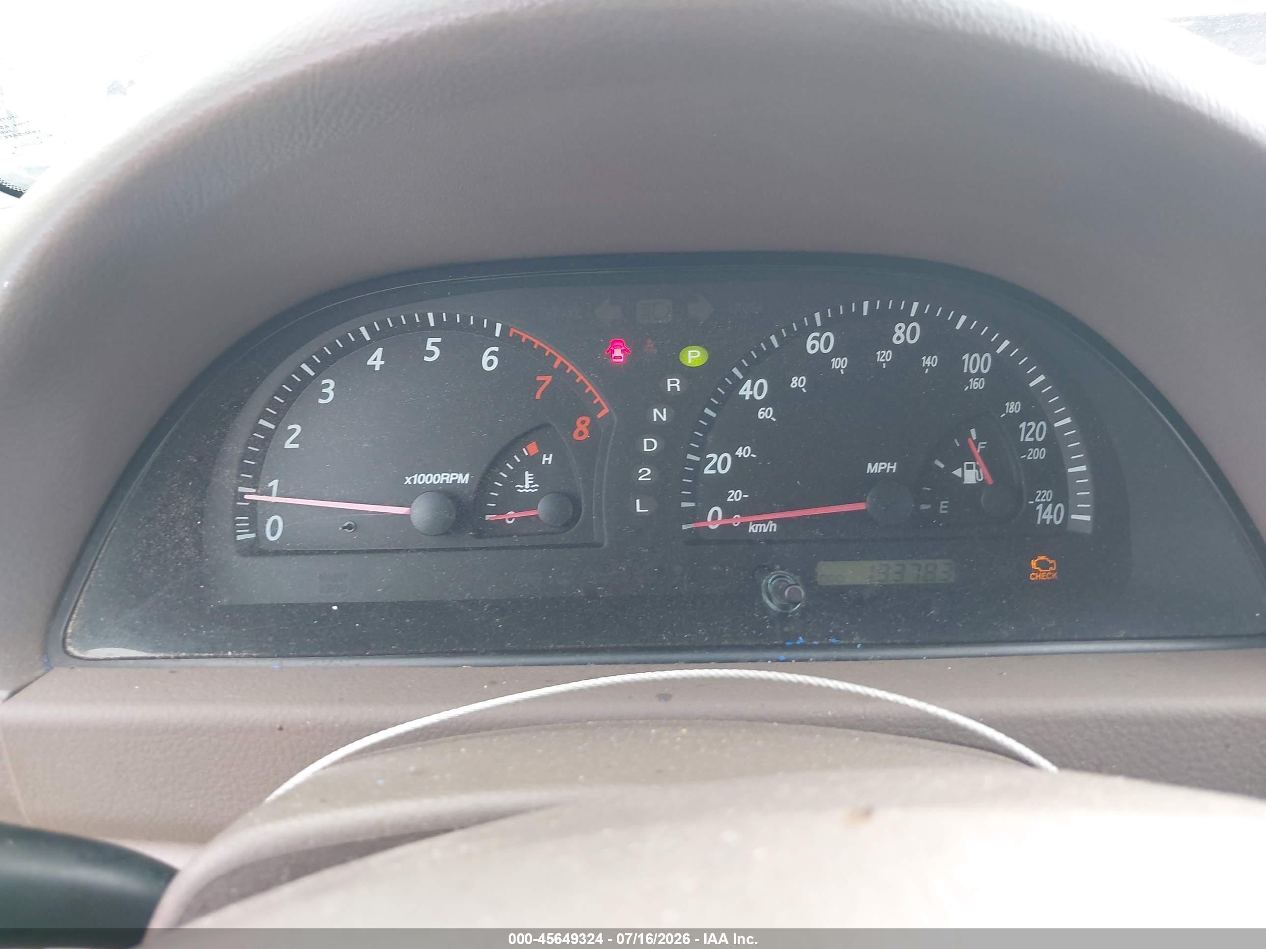 2004 Toyota Camry Le Black vin: 4T1BE32K74U342470