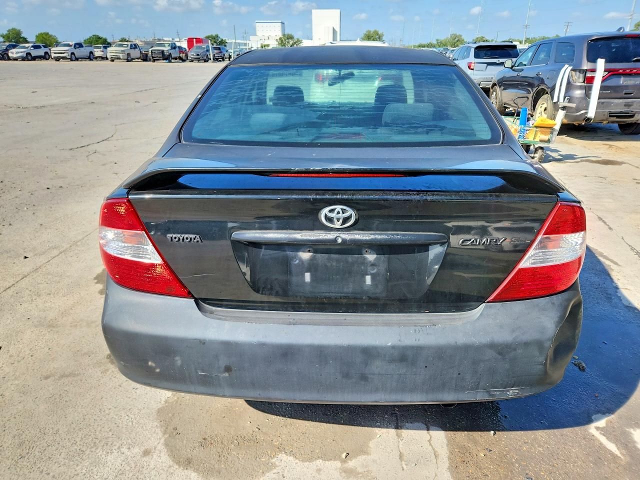 2004 Toyota Camry Se Черный vin: 4T1BE32K74U369698