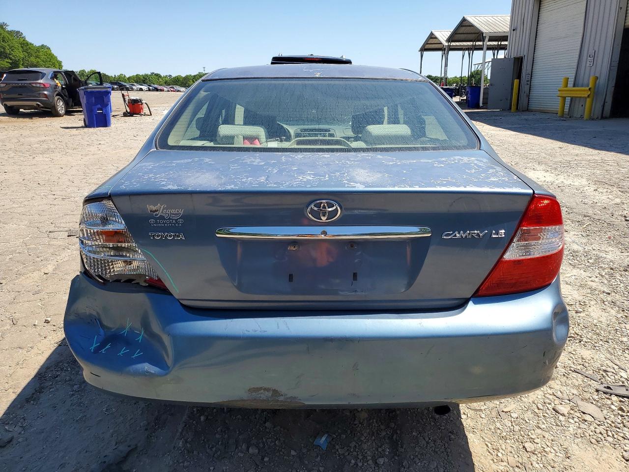 2004 Toyota Camry Le Синий vin: 4T1BE32K74U810195