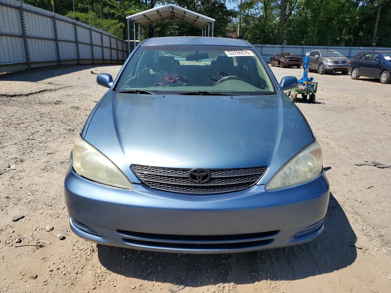 2004 Toyota Camry Le Синий vin: 4T1BE32K74U810195