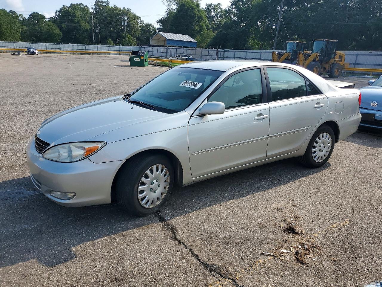 2004 Toyota Camry Xle Silver vin: 4T1BE32K74U856657