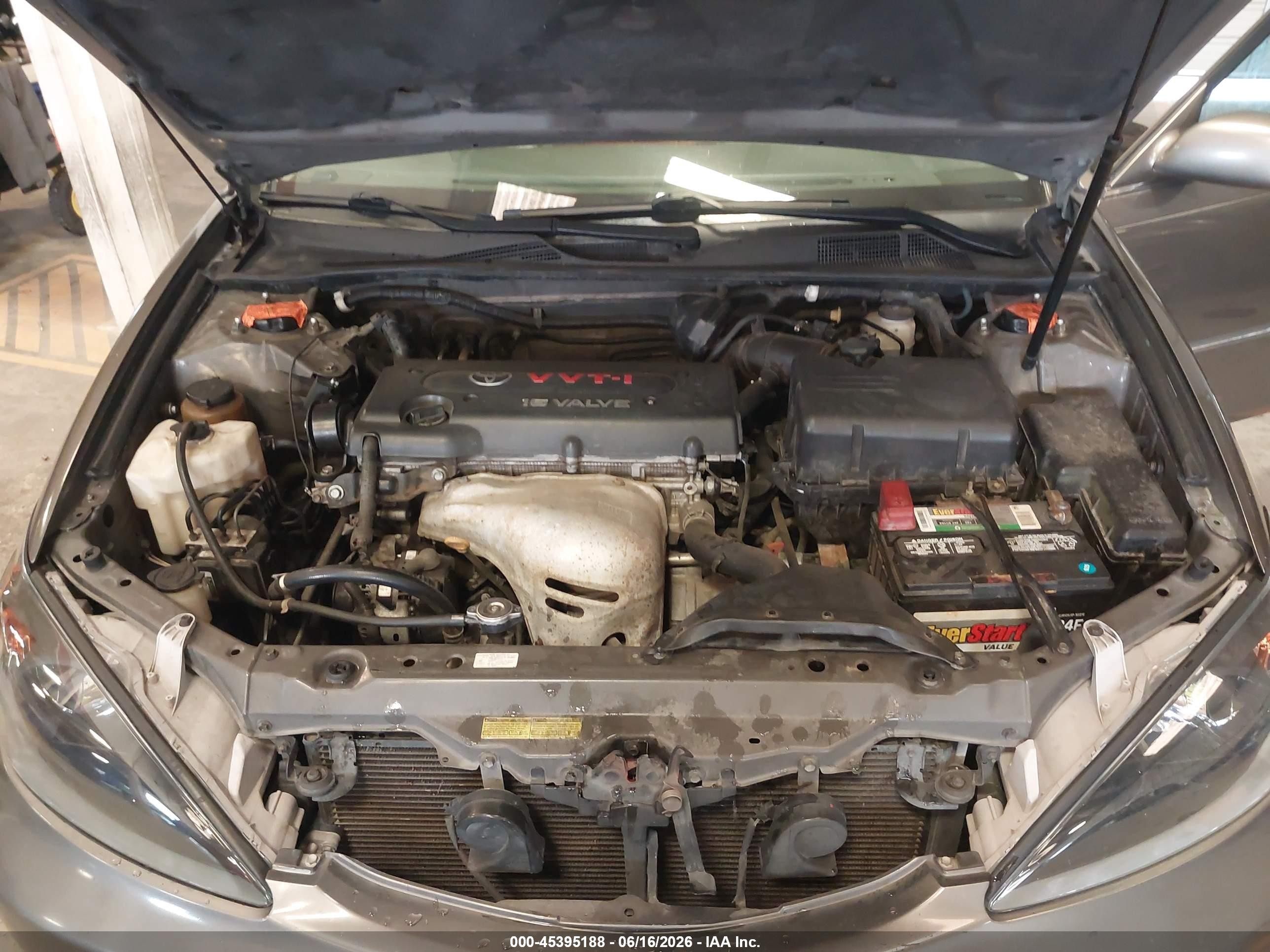 2004 Toyota Camry Xle Gray vin: 4T1BE32K74U880733