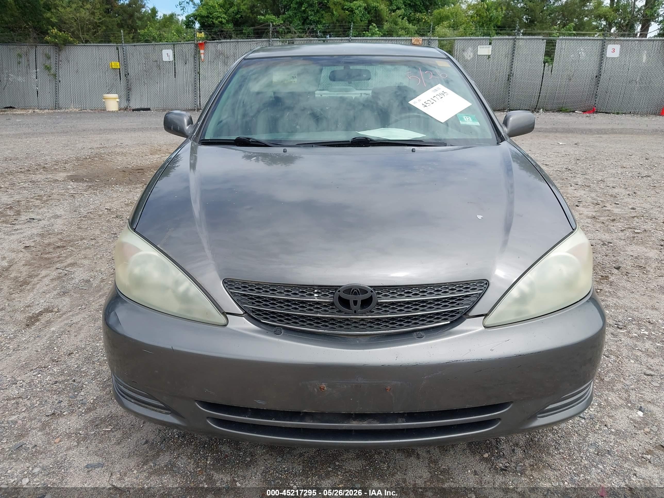 2004 Toyota Camry Le Серый vin: 4T1BE32K74U927534