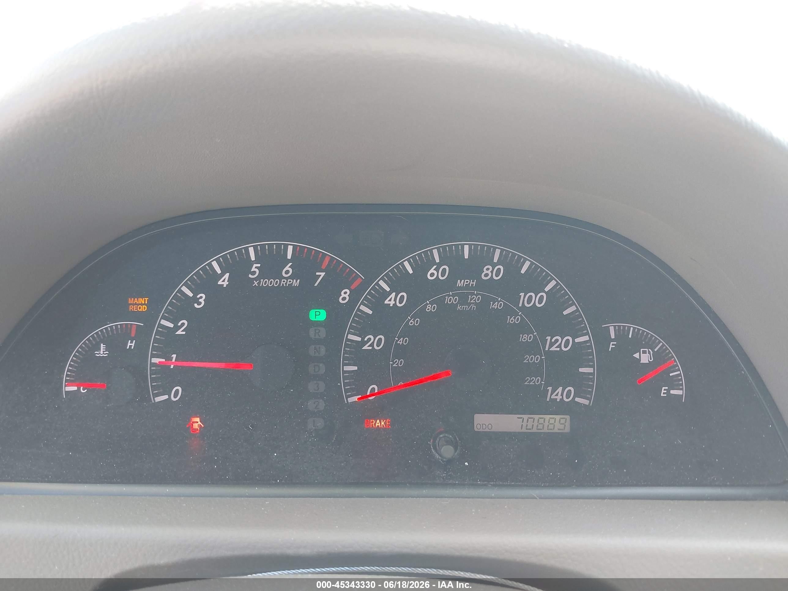 2005 Toyota Camry Le Темно-бордовый vin: 4T1BE32K75U016170