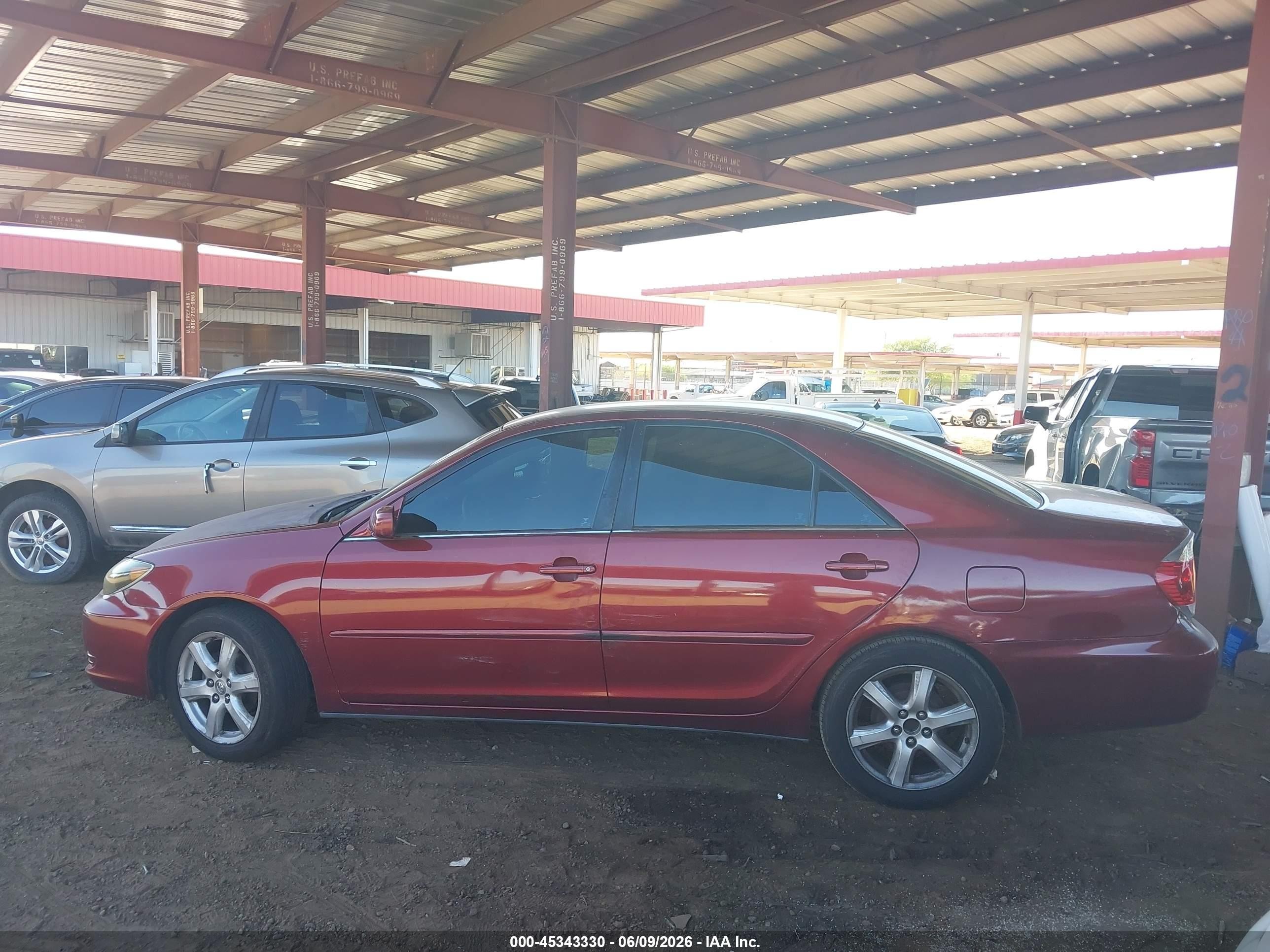 2005 Toyota Camry Le Темно-бордовый vin: 4T1BE32K75U016170