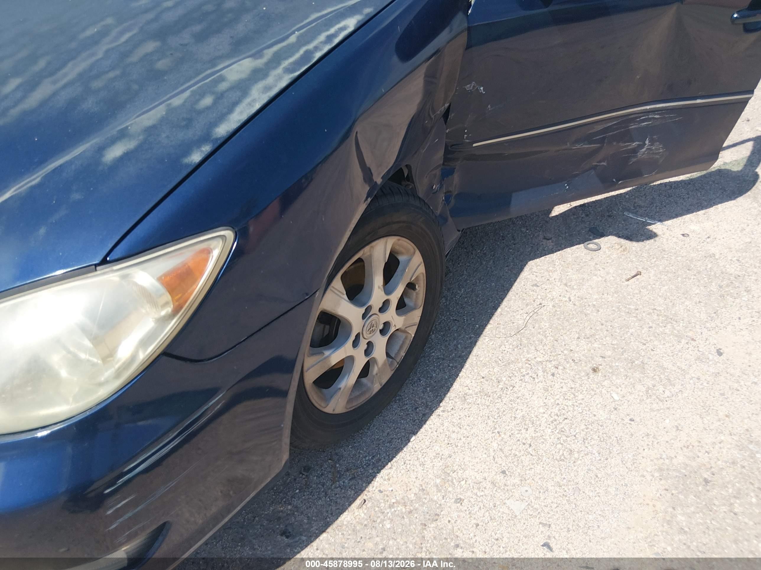 2005 Toyota Camry Xle Blue vin: 4T1BE32K75U076272