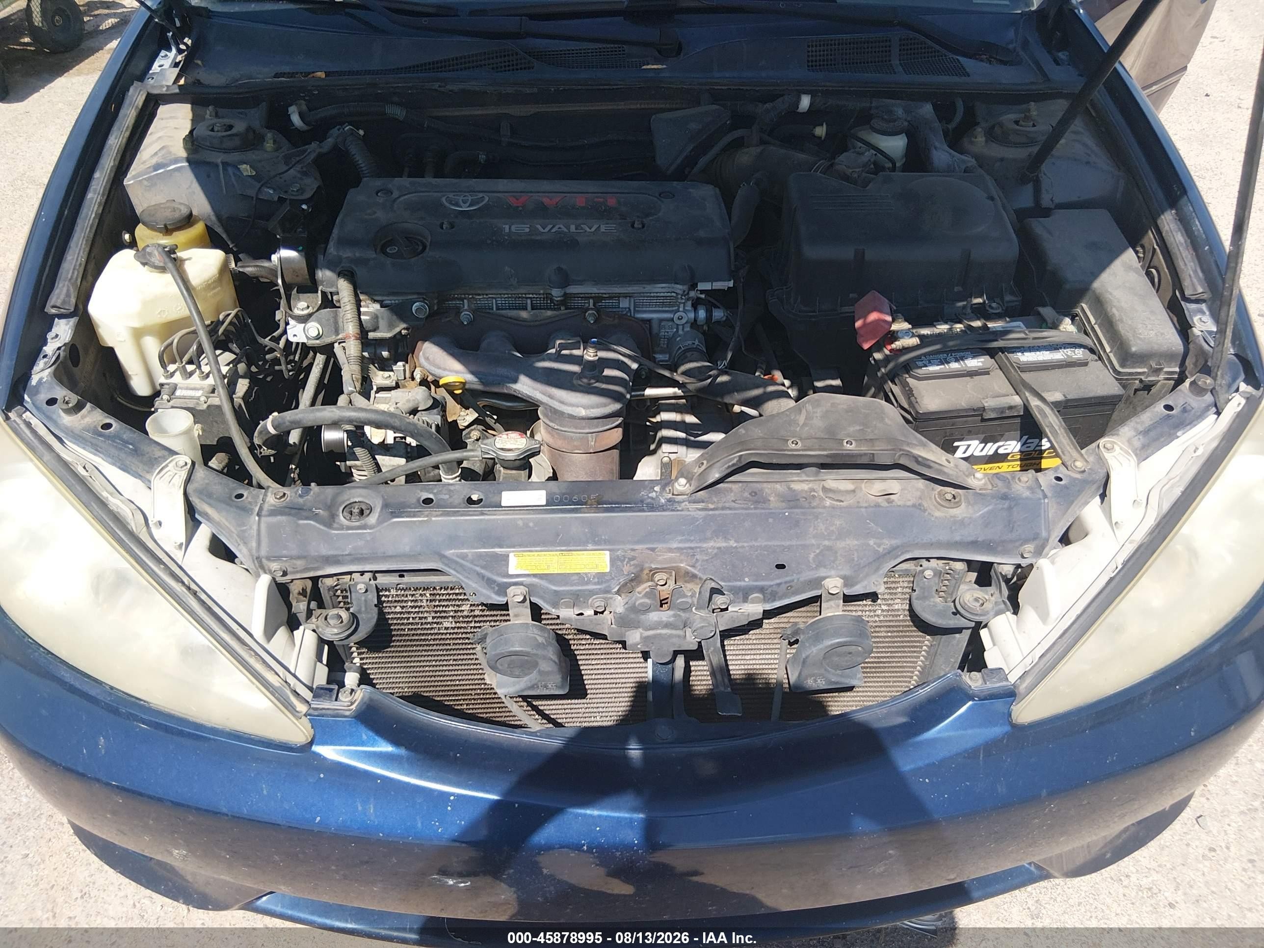 2005 Toyota Camry Xle Blue vin: 4T1BE32K75U076272