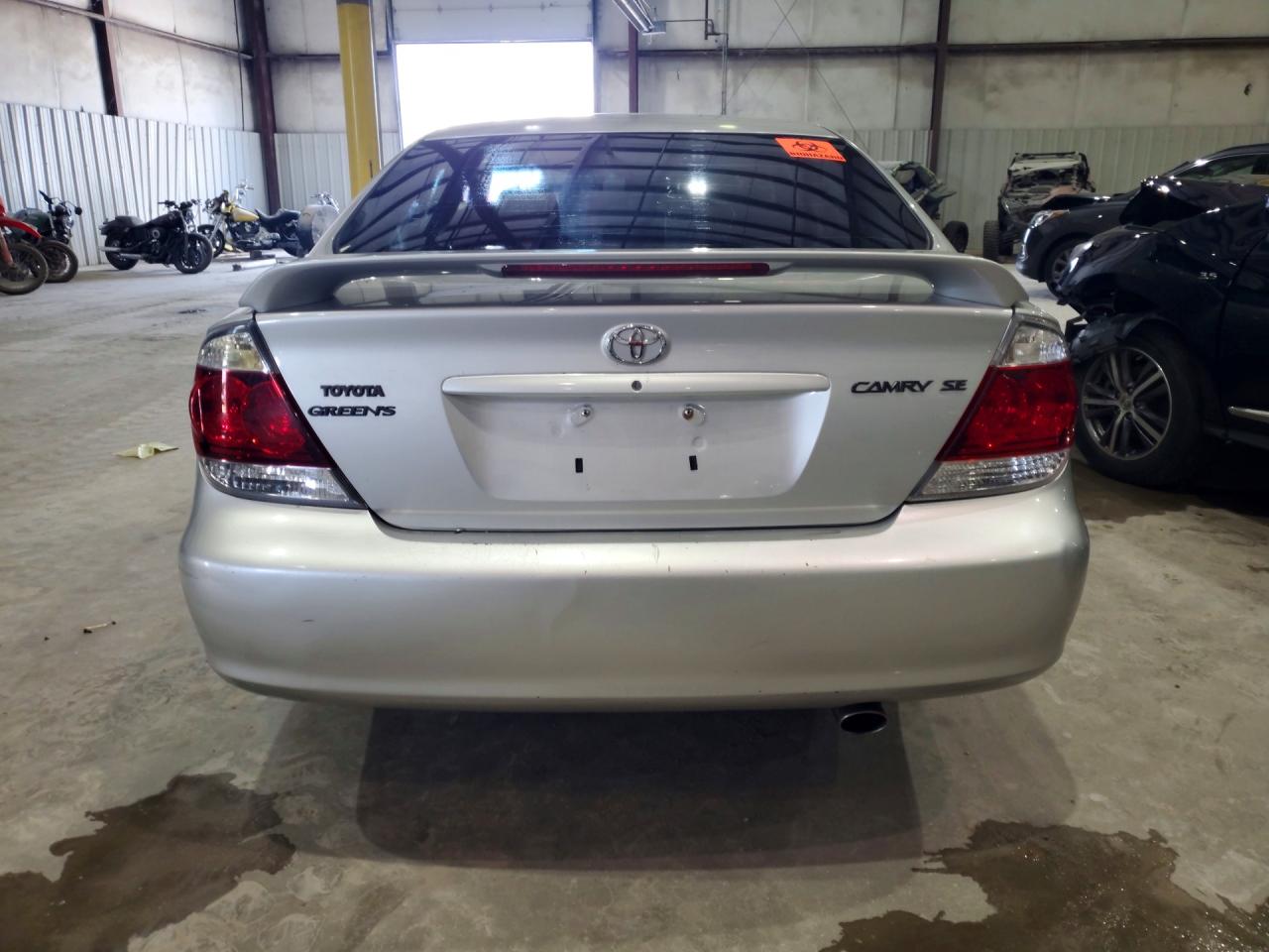 2005 Toyota Camry Se Silver vin: 4T1BE32K75U077650
