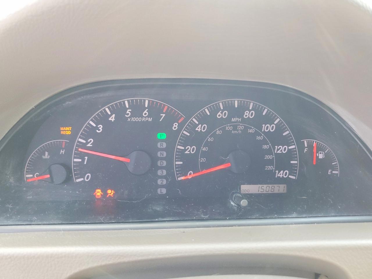 2005 Toyota Camry Xle Gold vin: 4T1BE32K75U418416