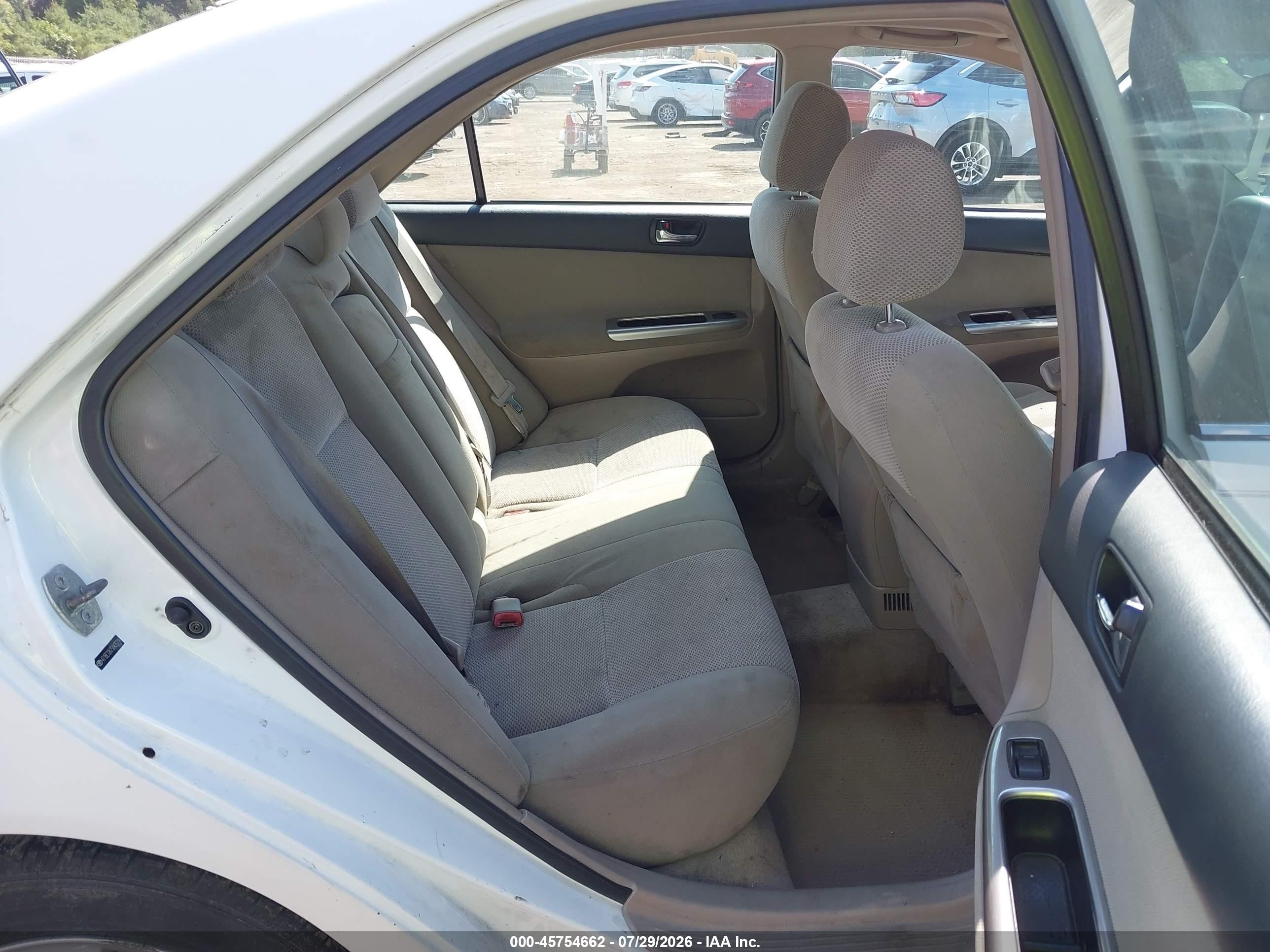 2005 Toyota Camry Se White vin: 4T1BE32K75U435314