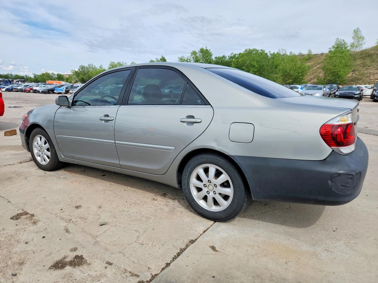 2005 Toyota Camry Se Gray vin: 4T1BE32K75U518435