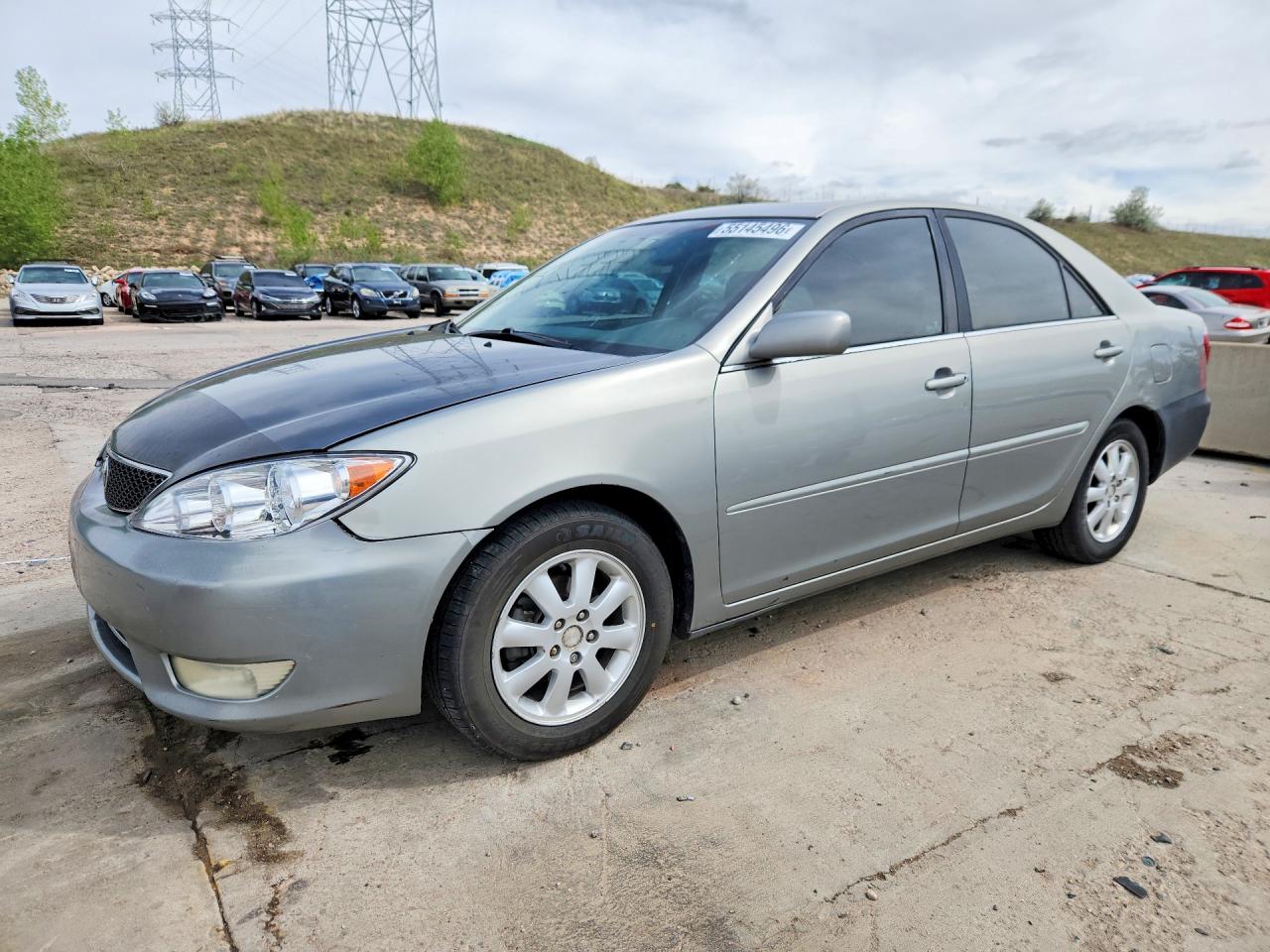 2005 Toyota Camry Se Gray vin: 4T1BE32K75U518435