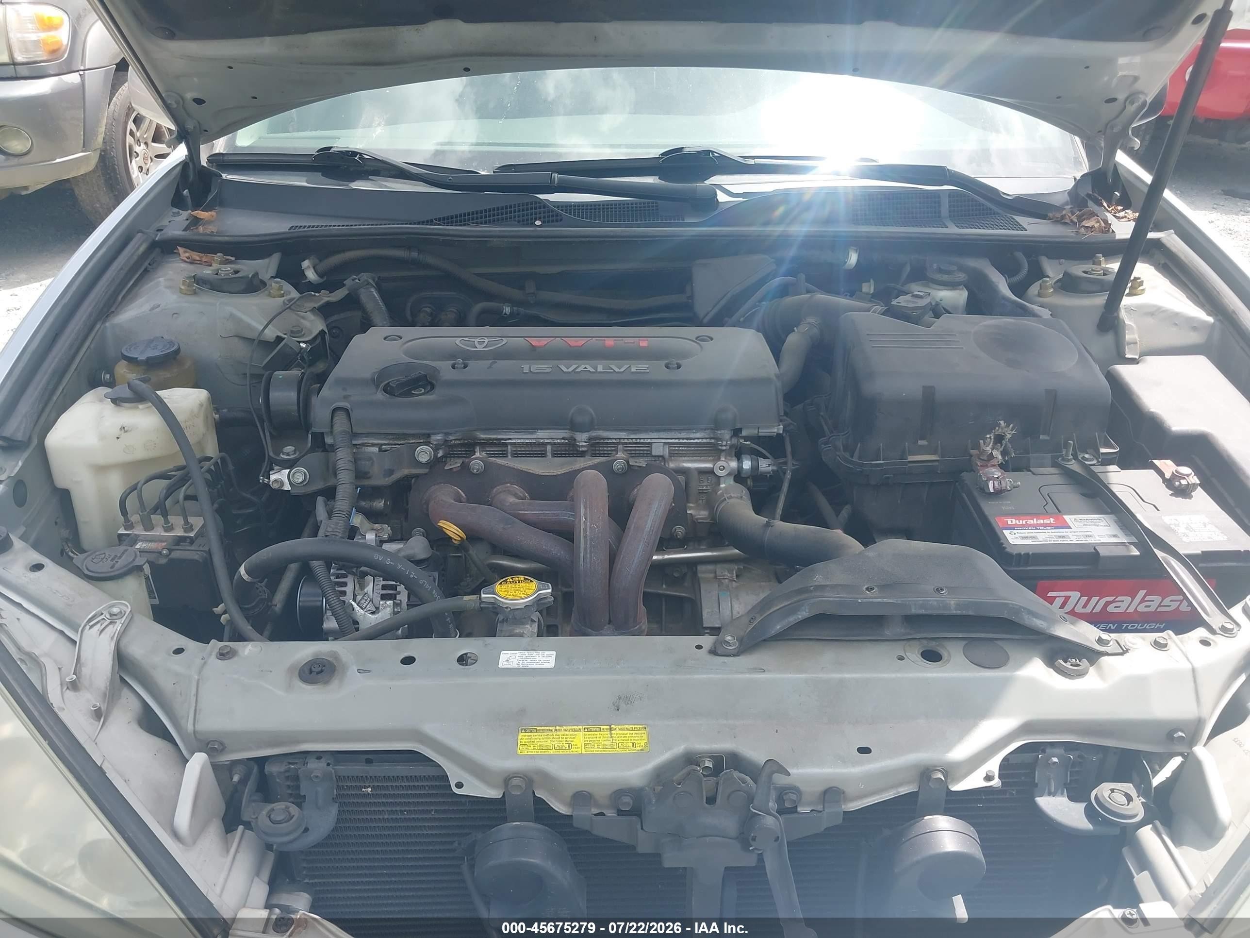 2005 Toyota Camry Le Серебряный vin: 4T1BE32K75U563696