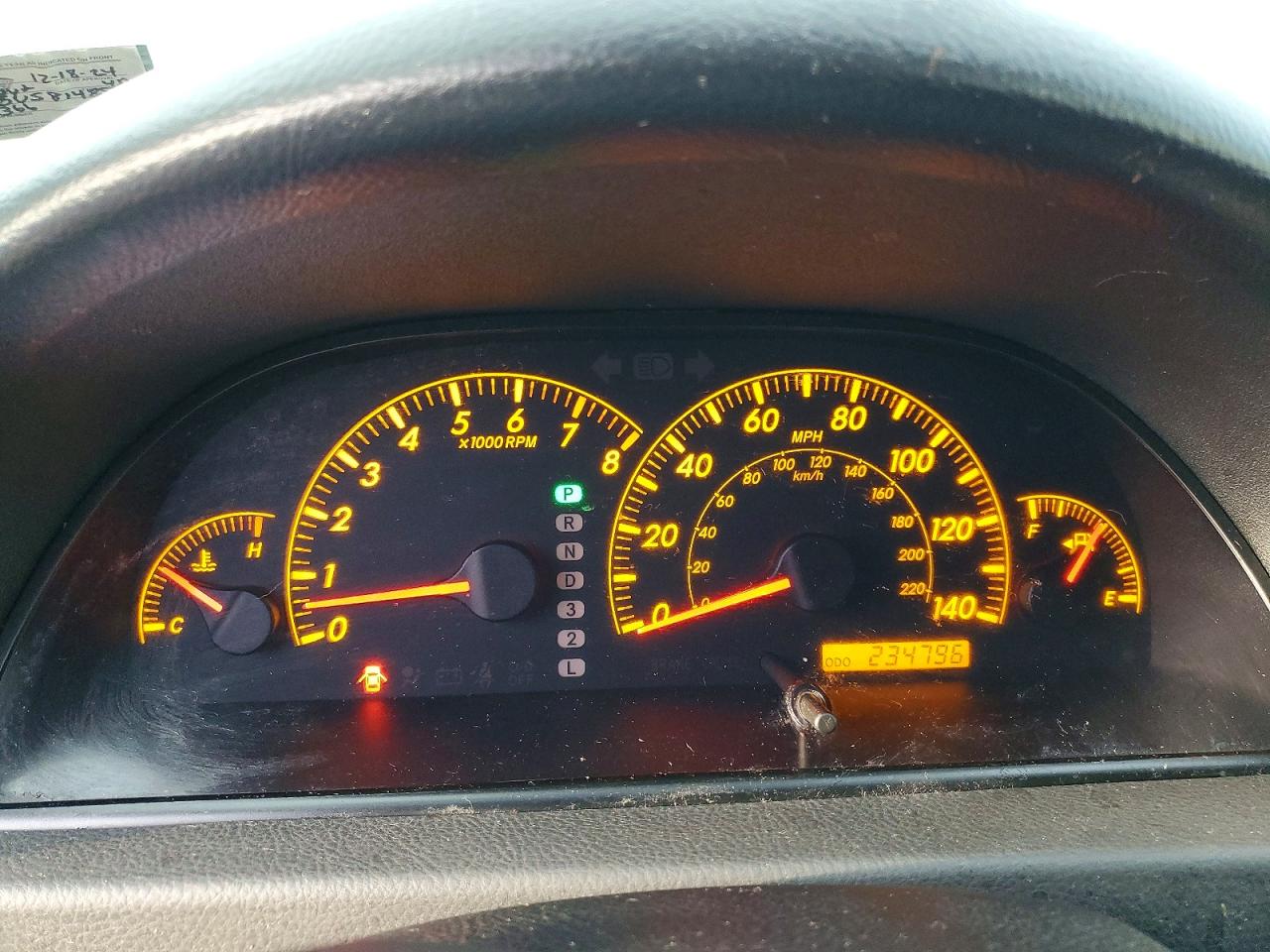 2005 Toyota Camry Le Blue vin: 4T1BE32K75U581485