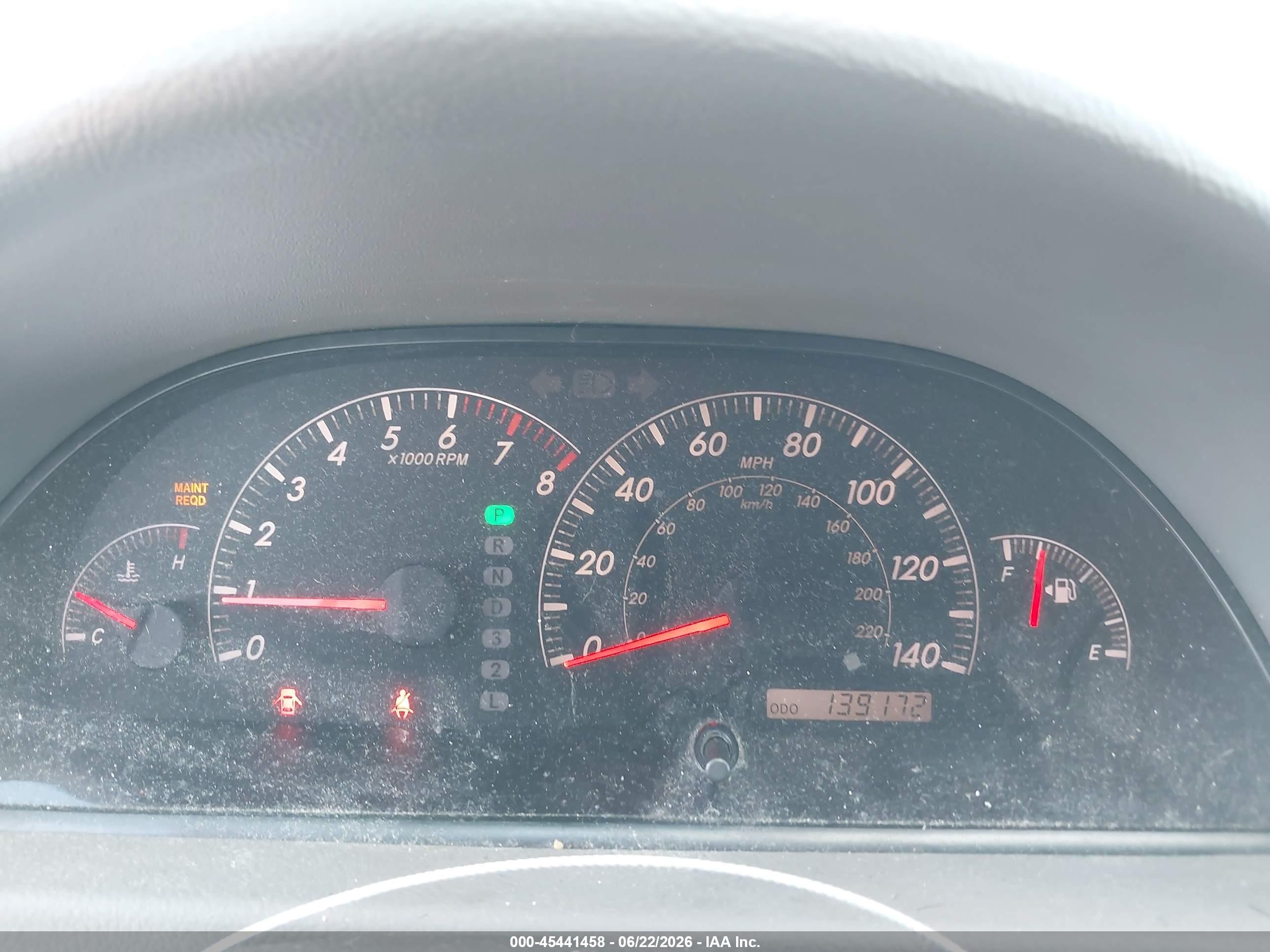 2005 Toyota Camry Le Серебряный vin: 4T1BE32K75U590283