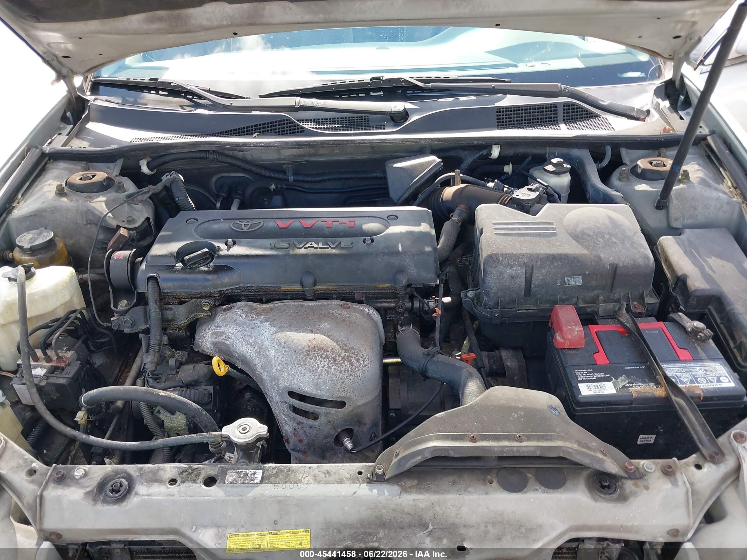 2005 Toyota Camry Le Серебряный vin: 4T1BE32K75U590283