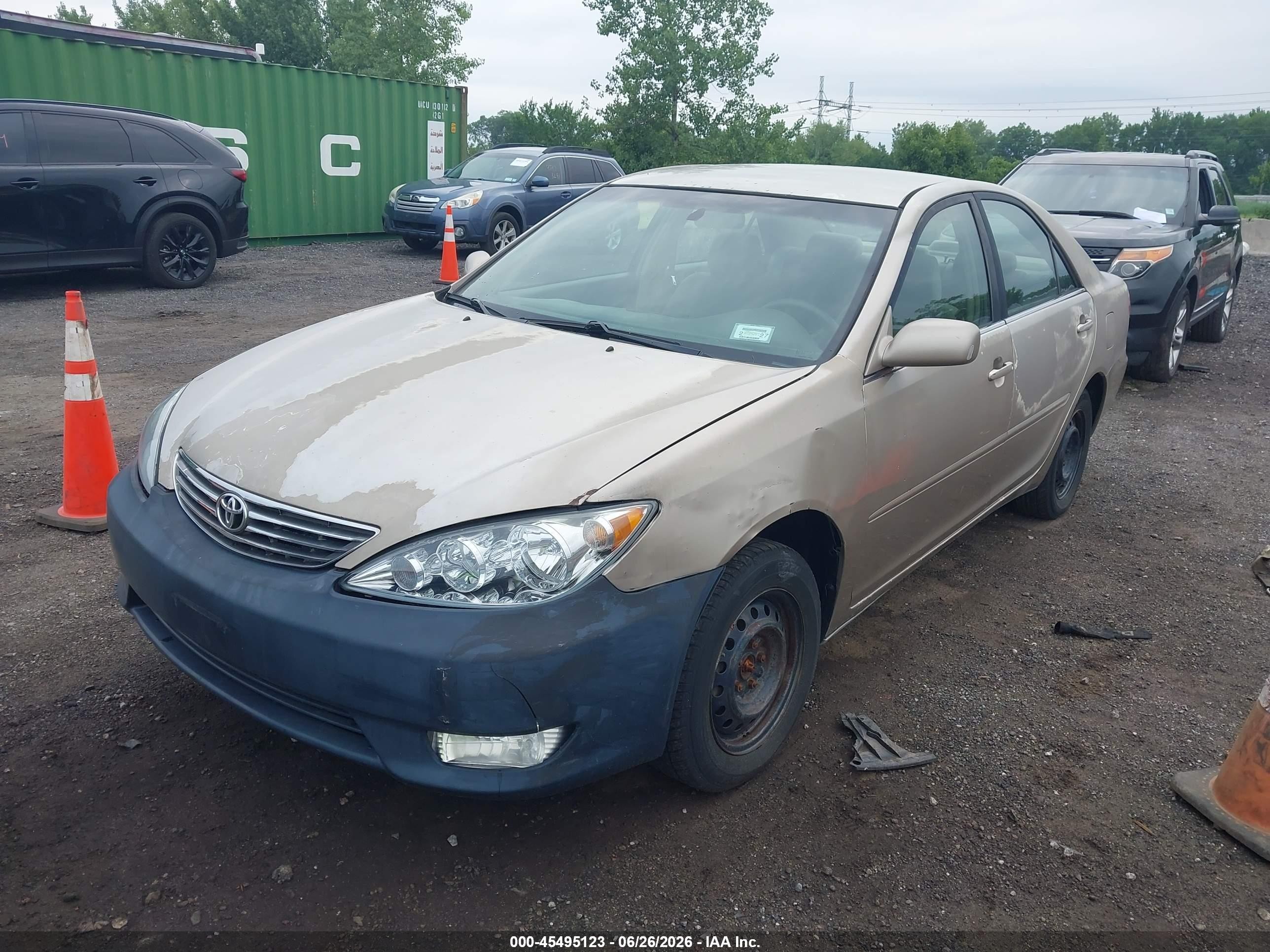 2005 Toyota Camry Std Tan vin: 4T1BE32K75U946733