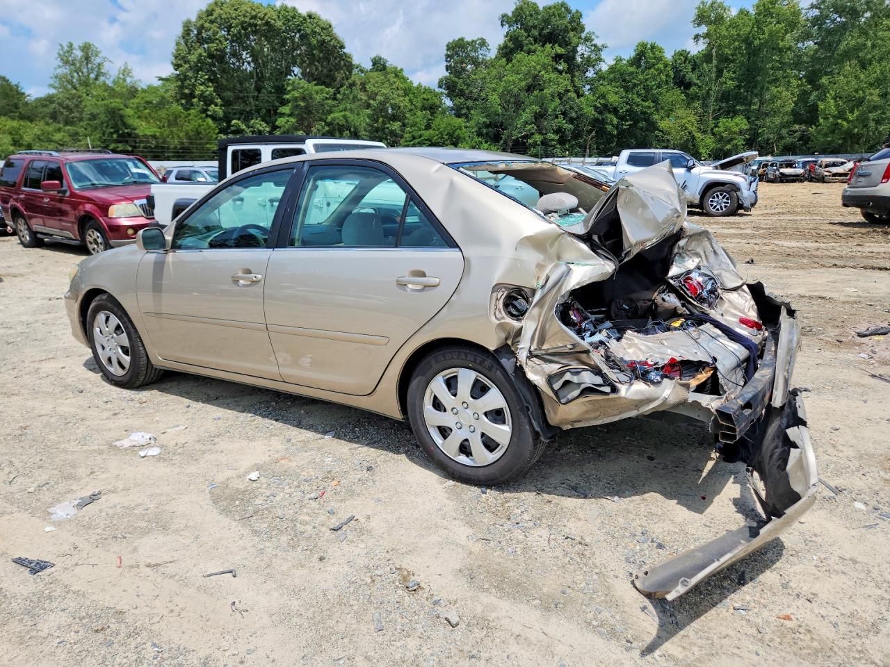 2005 Toyota Camry Se Золотой vin: 4T1BE32K75U968182