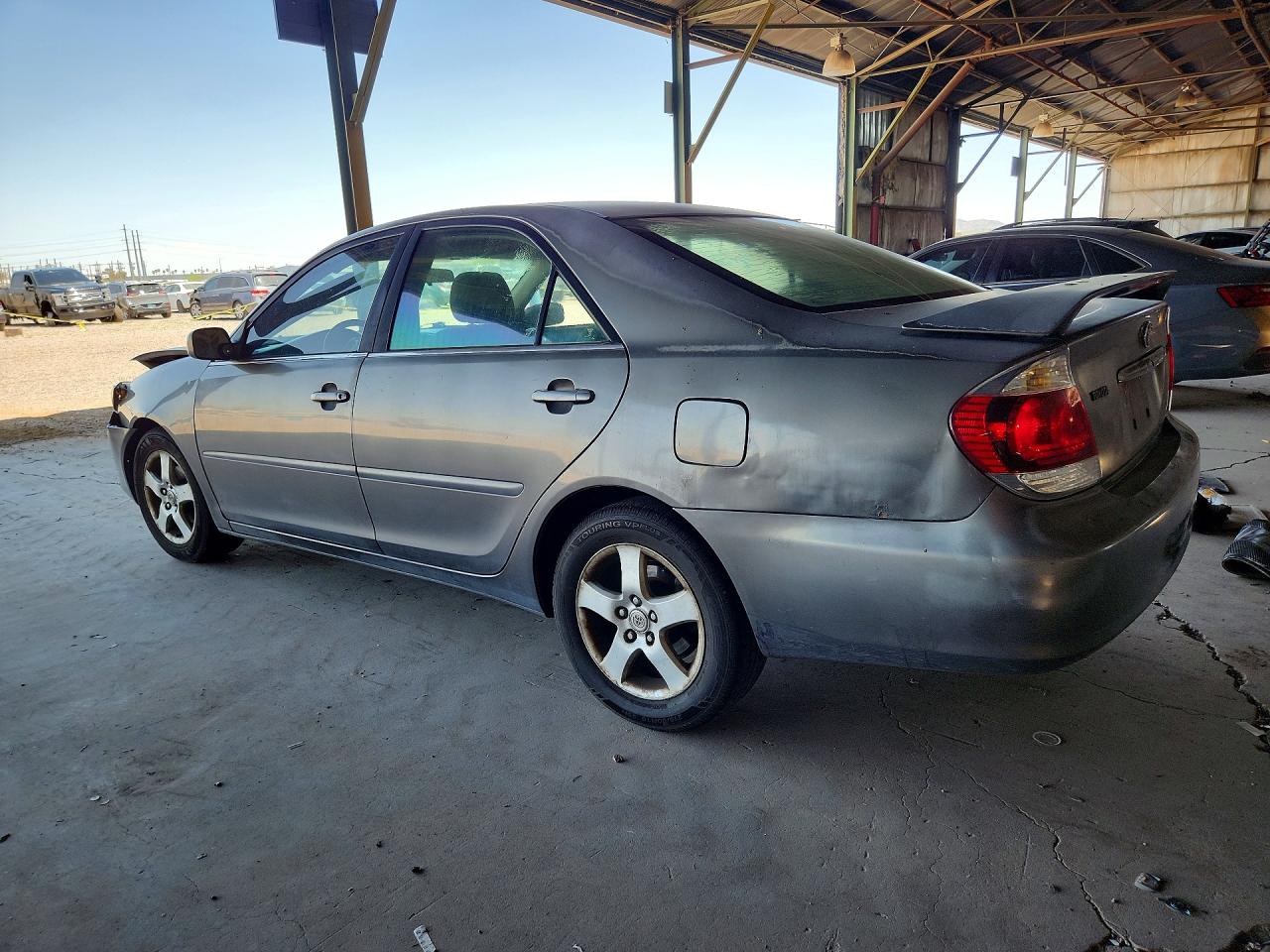 2005 Toyota Camry Se Gray vin: 4T1BE32K75U981823