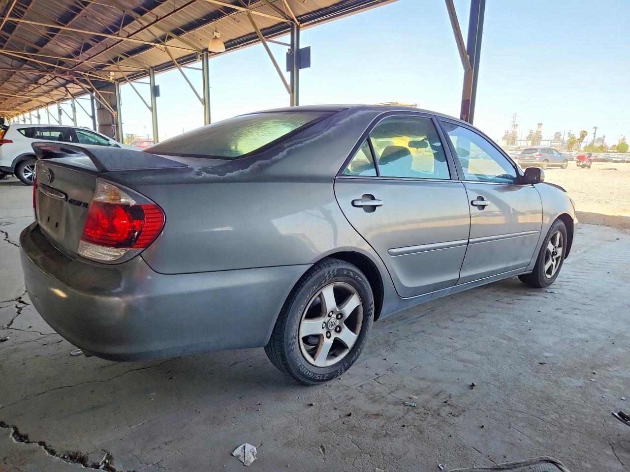 2005 Toyota Camry Se Gray vin: 4T1BE32K75U981823