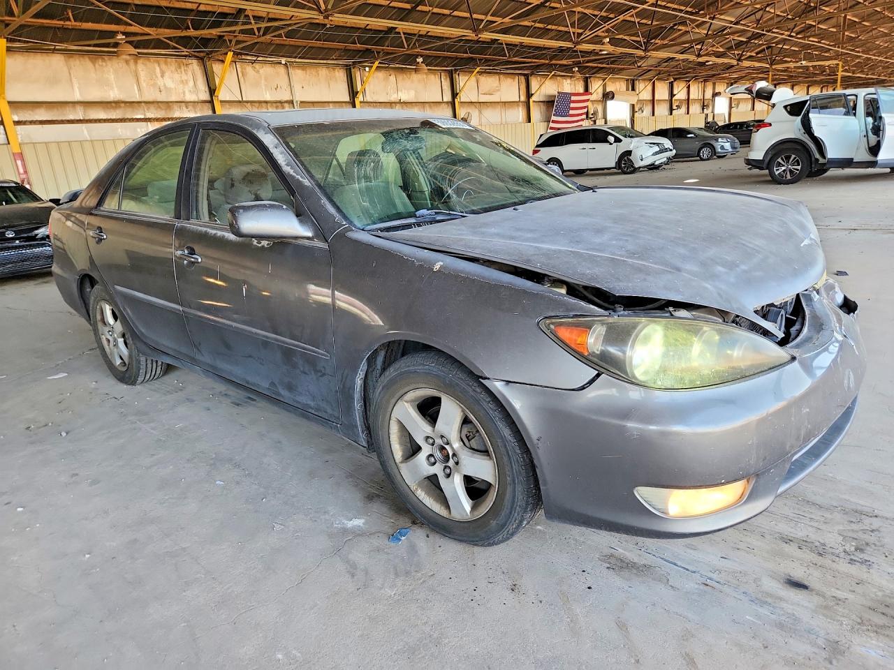 2005 Toyota Camry Se Gray vin: 4T1BE32K75U981823