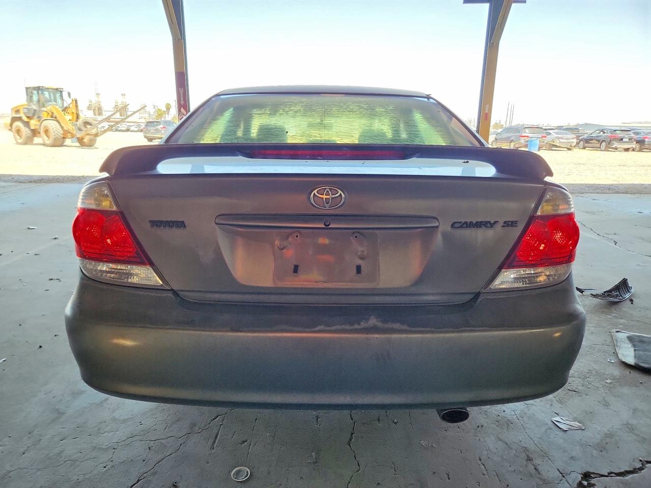 2005 Toyota Camry Se Gray vin: 4T1BE32K75U981823
