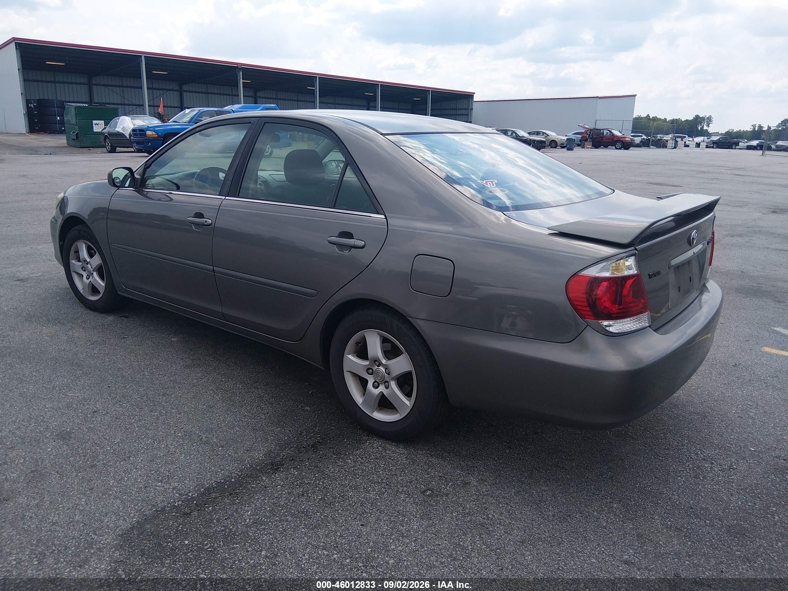 2005 Toyota Camry Se Gray vin: 4T1BE32K75U995043