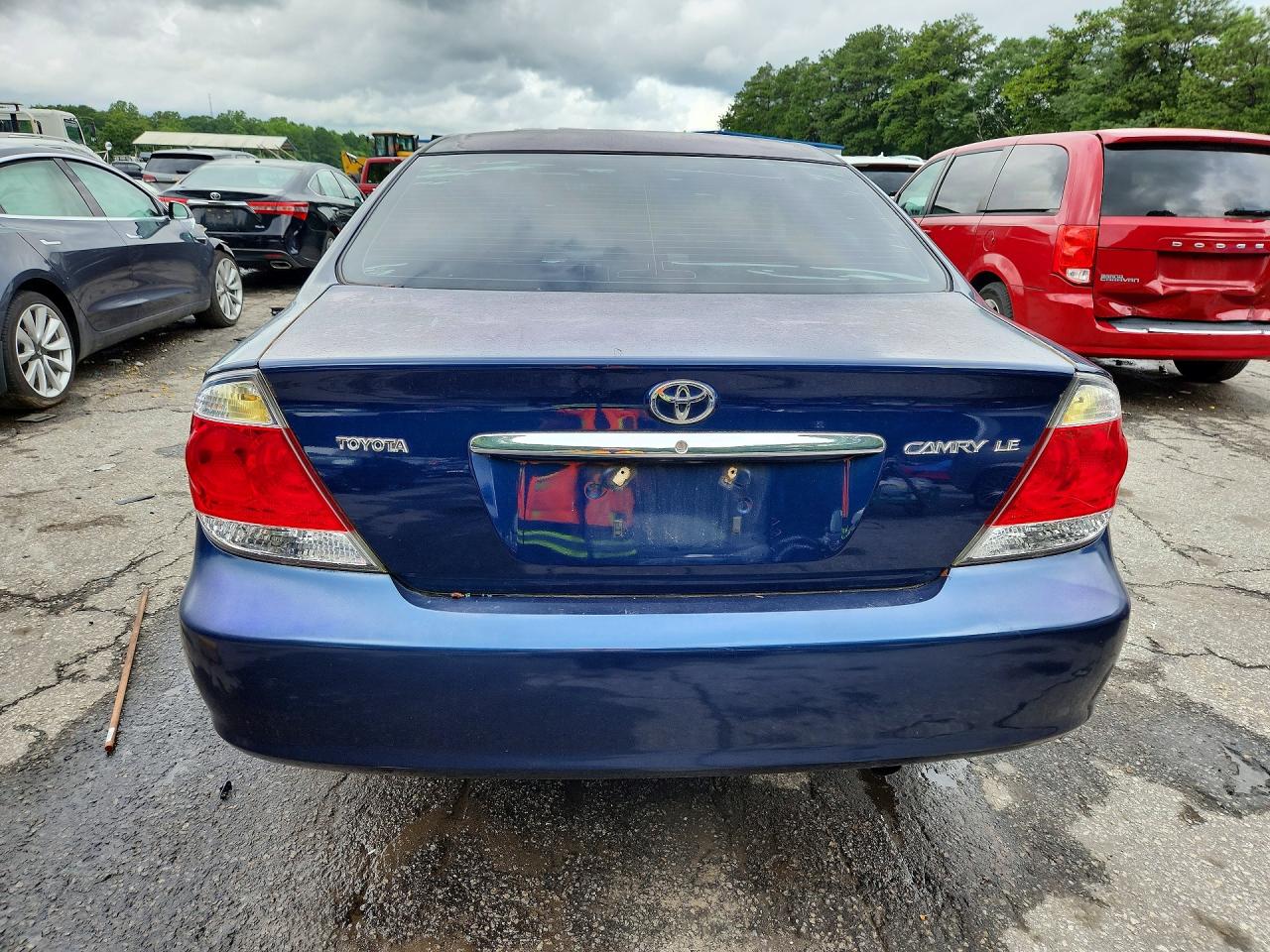2006 Toyota Camry Le Blue vin: 4T1BE32K76U144507