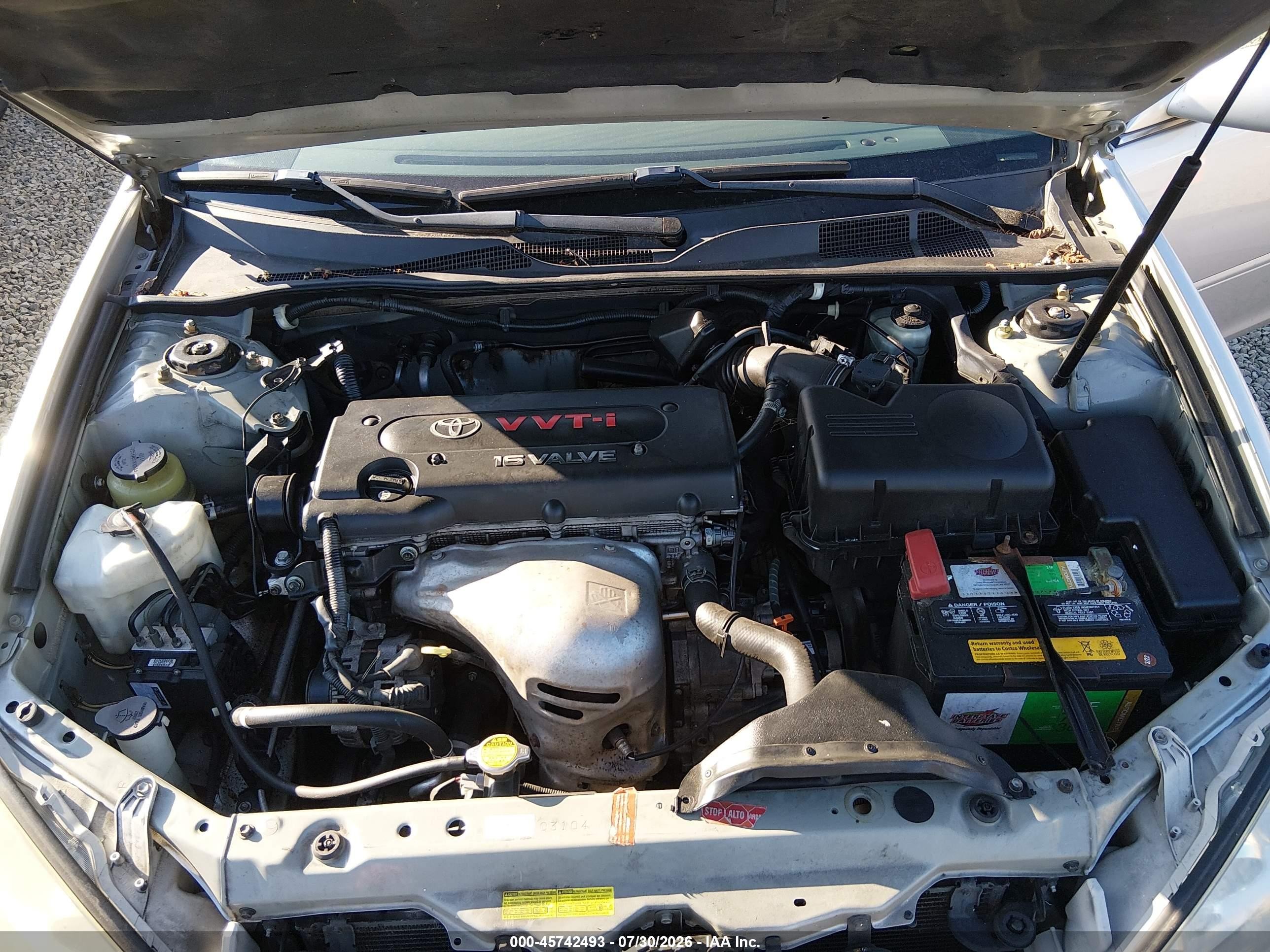 2006 Toyota Camry Le Silver vin: 4T1BE32K76U146208