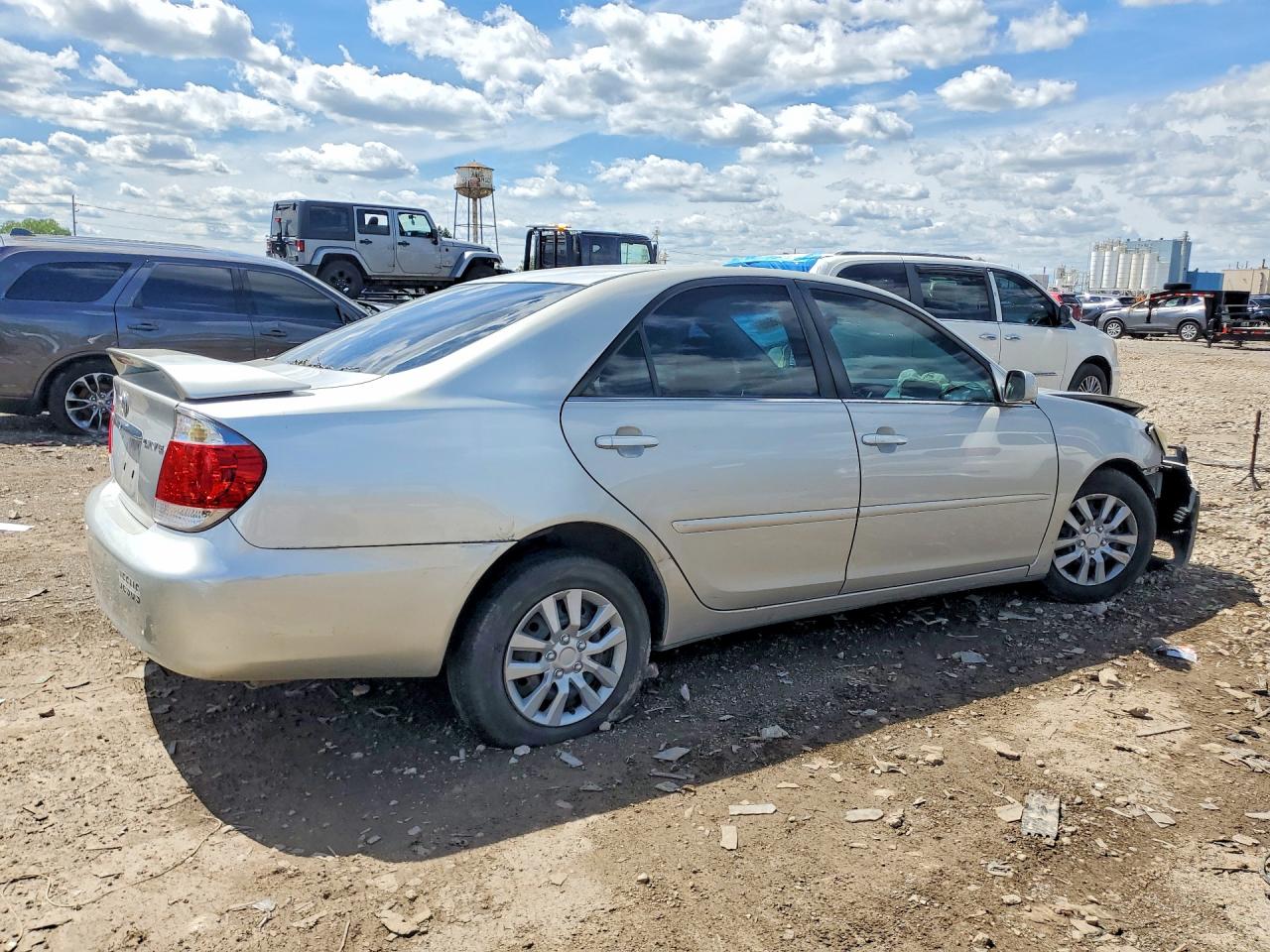 2006 Toyota Camry Le Silver vin: 4T1BE32K76U163008