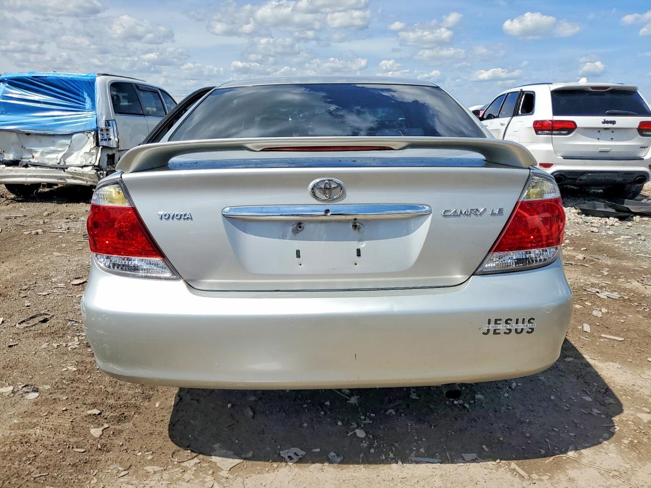 2006 Toyota Camry Le Silver vin: 4T1BE32K76U163008