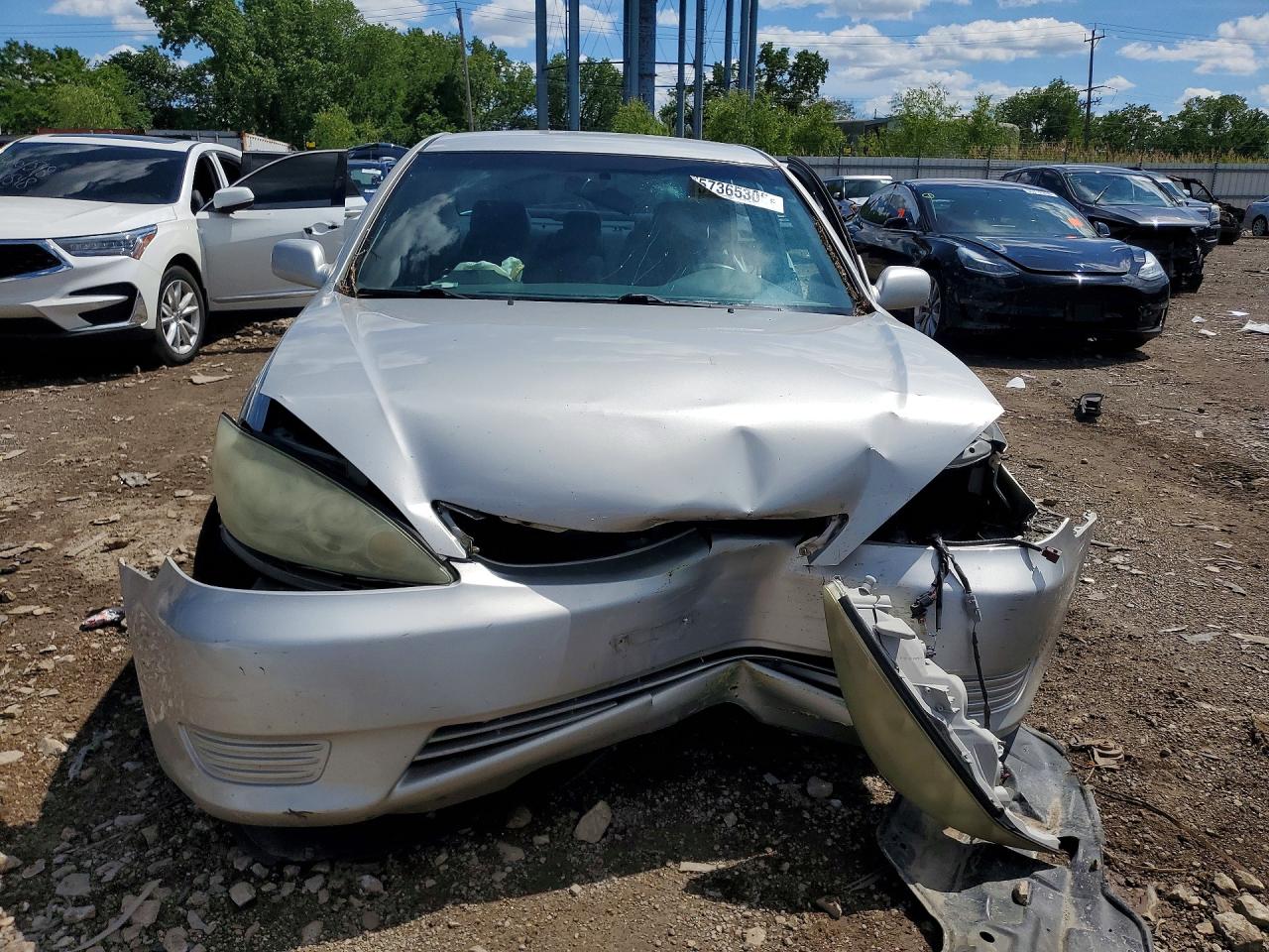 2006 Toyota Camry Le Silver vin: 4T1BE32K76U163008