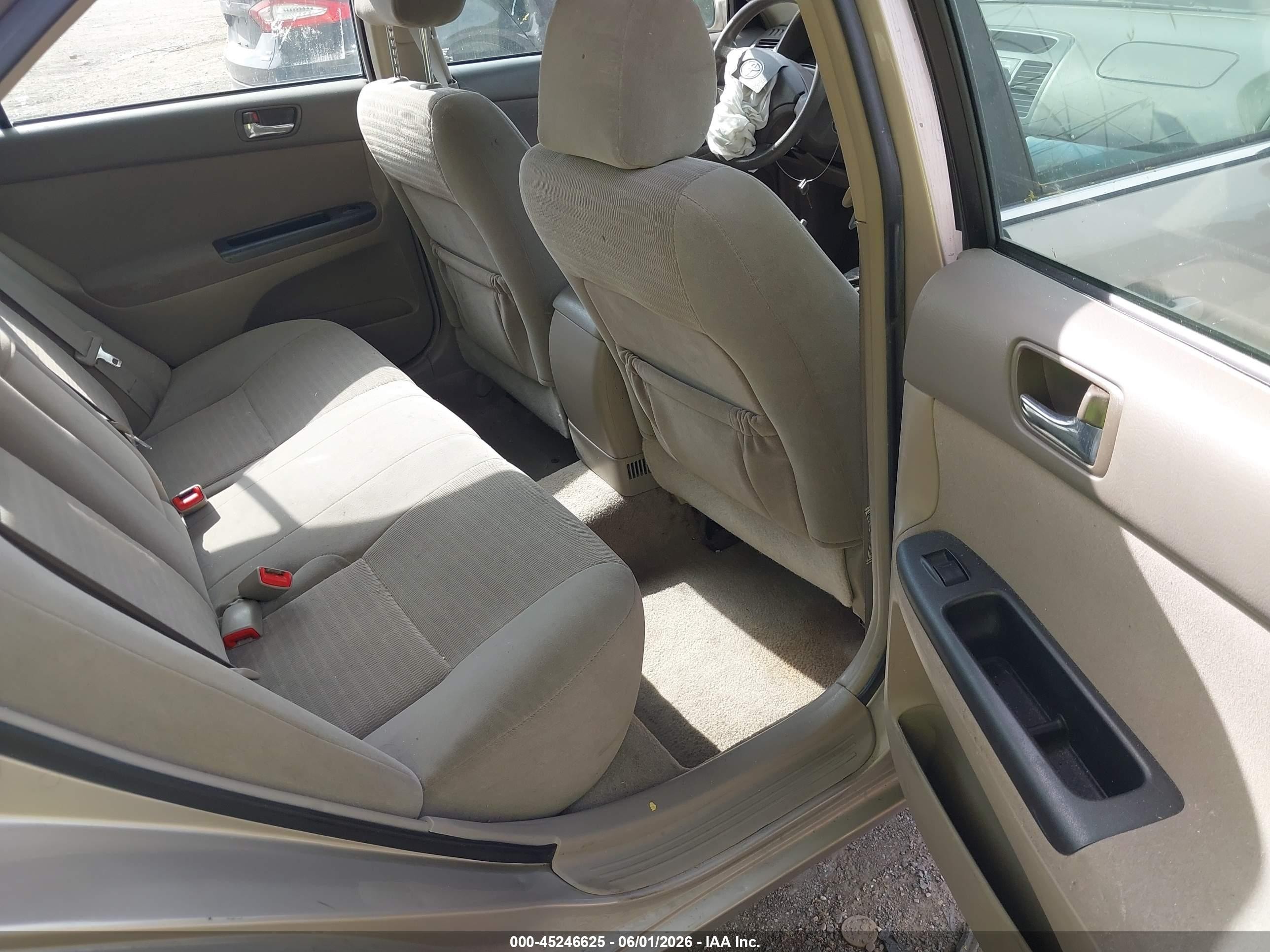 2006 Toyota Camry Le Tan vin: 4T1BE32K76U163414