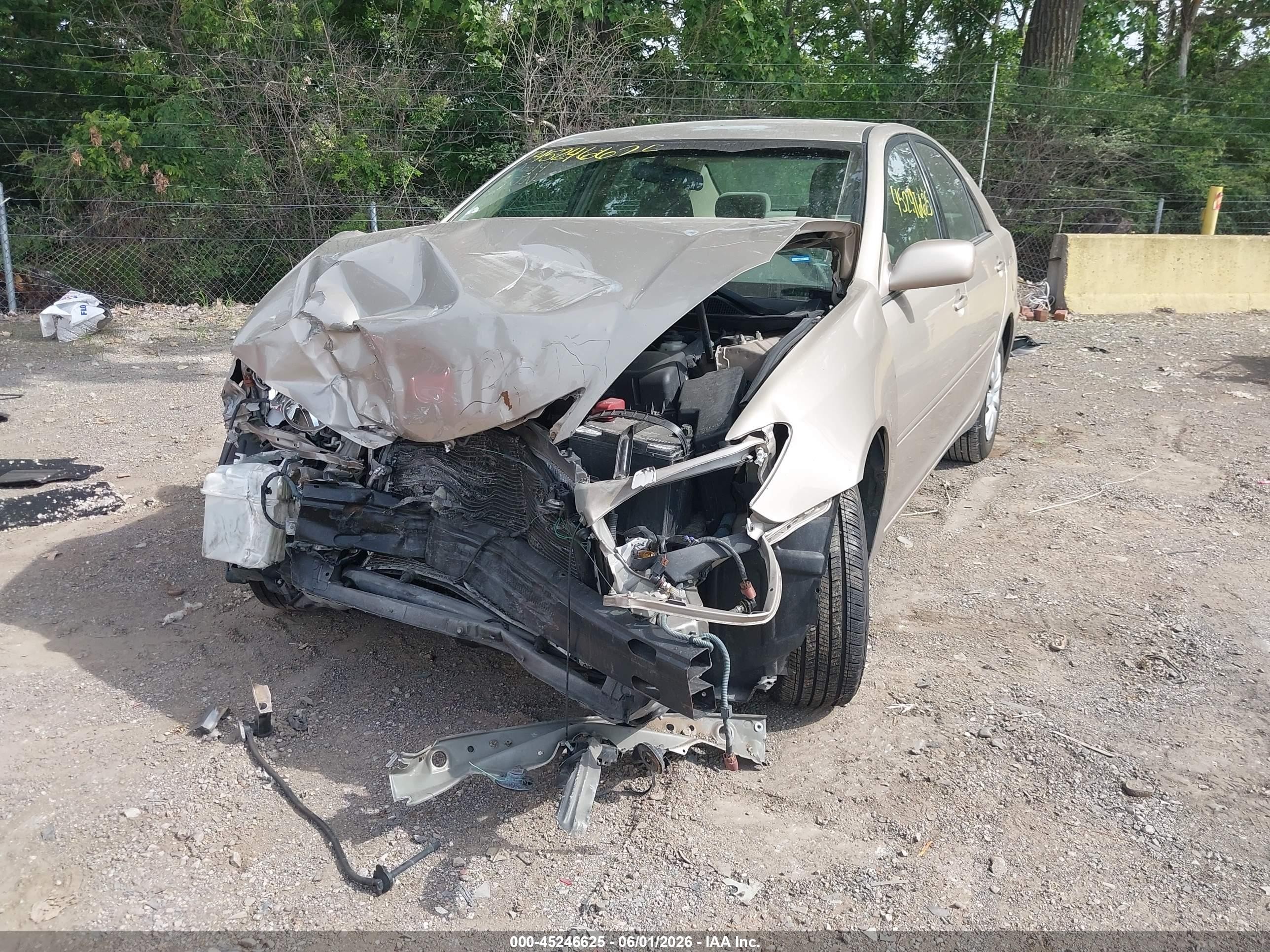2006 Toyota Camry Le Tan vin: 4T1BE32K76U163414